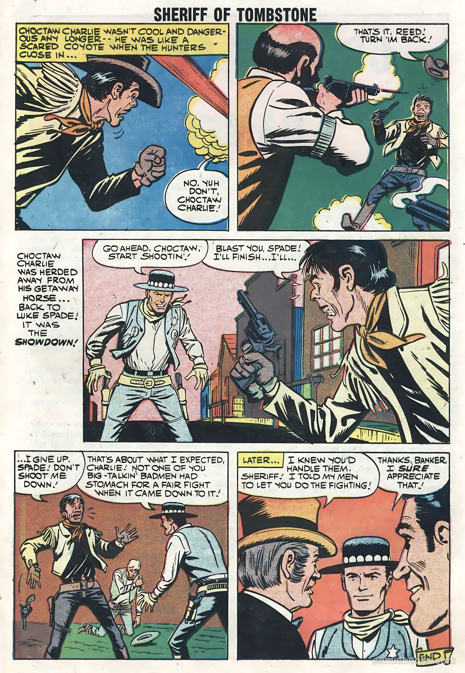 Sheriff of Tombstone #4 (1959) — page 23 of 36