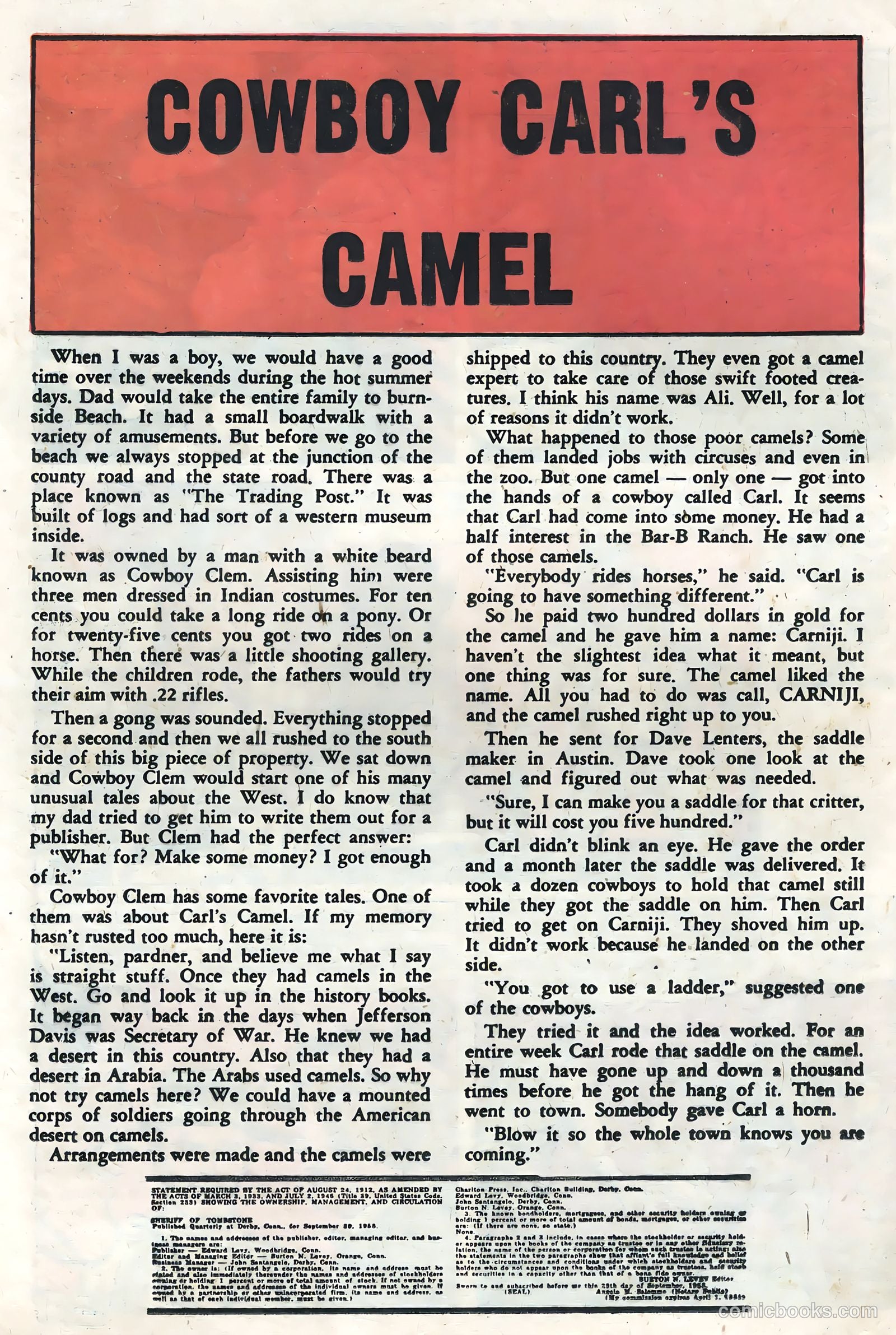 Sheriff of Tombstone #4 (1959) — page 24 of 36