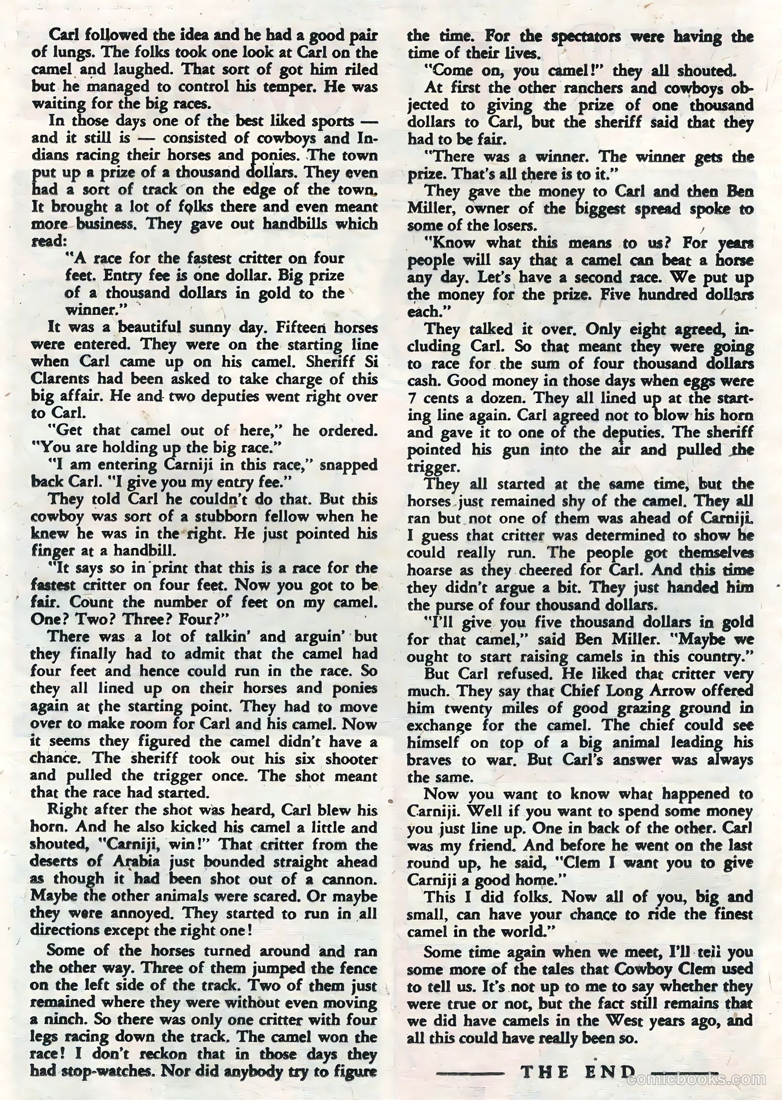 Sheriff of Tombstone #4 (1959) — page 25 of 36