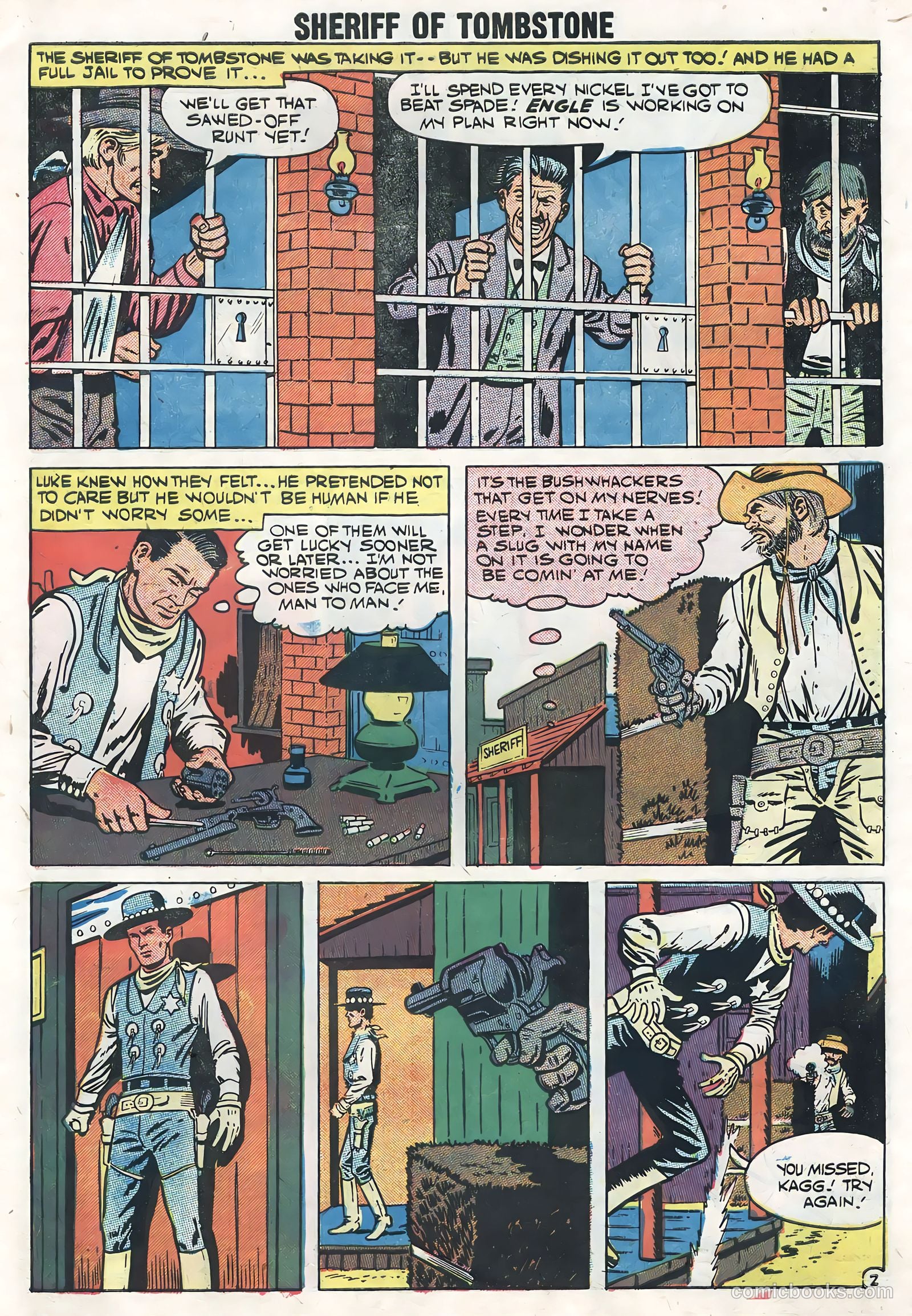 Sheriff of Tombstone #4 (1959) — page 27 of 36