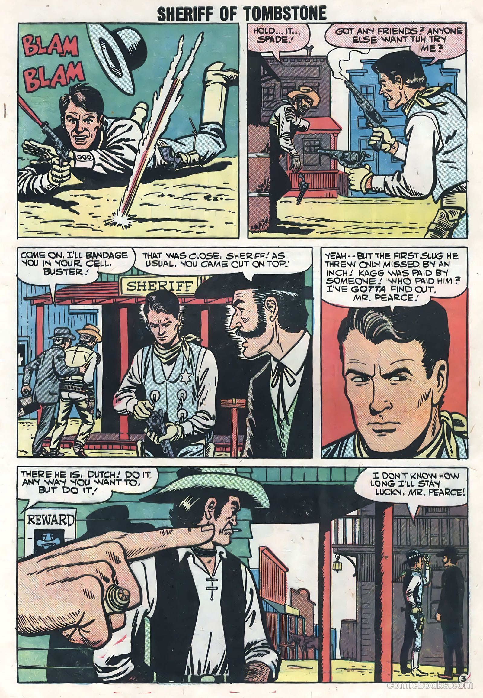 Sheriff of Tombstone #4 (1959) — page 28 of 36