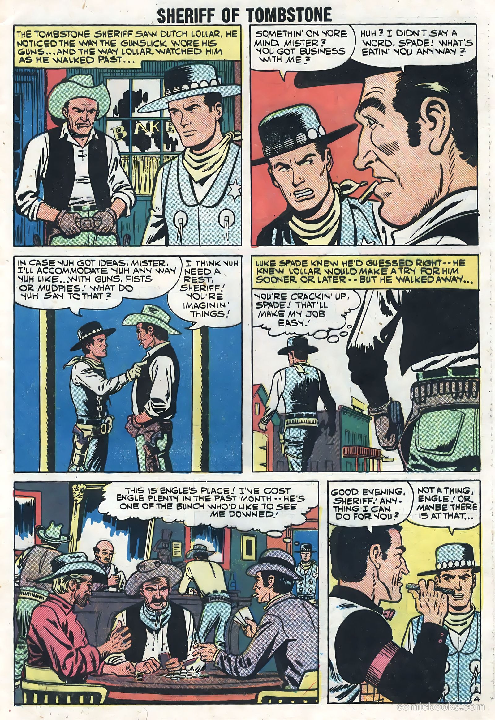 Sheriff of Tombstone #4 (1959) — page 29 of 36