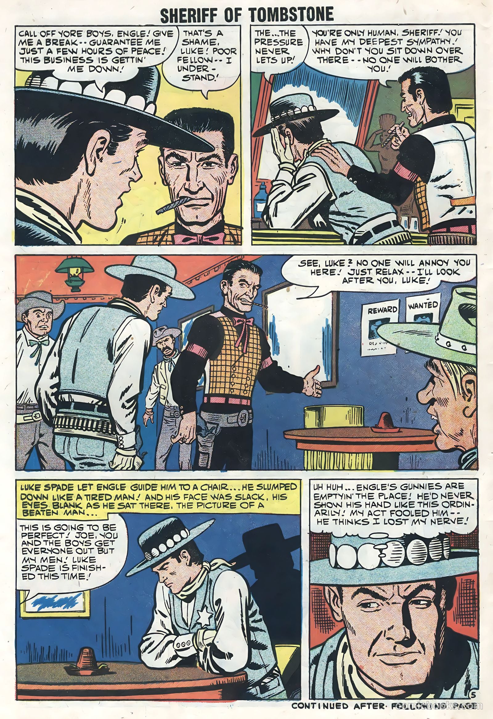 Sheriff of Tombstone #4 (1959) — page 30 of 36
