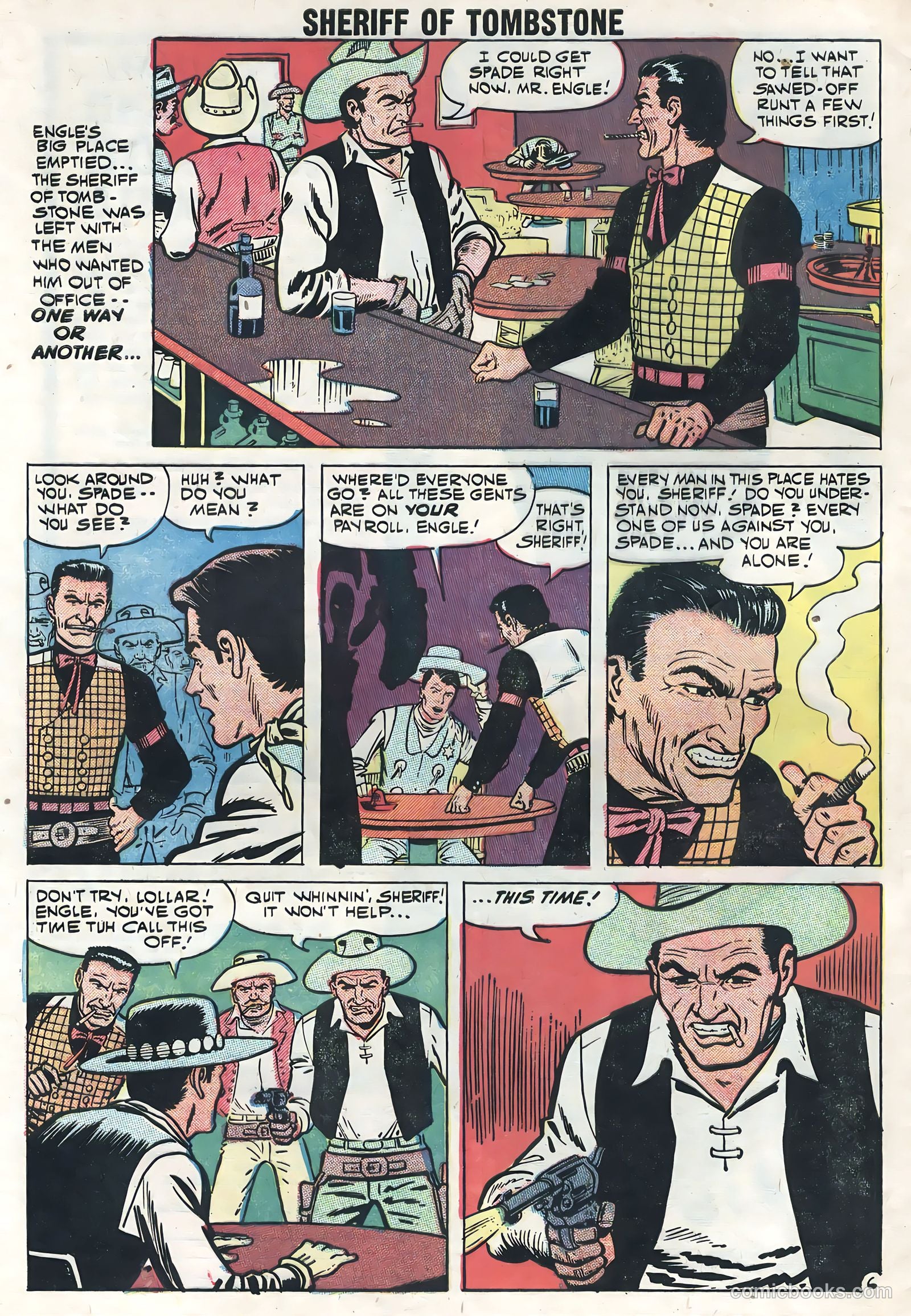 Sheriff of Tombstone #4 (1959) — page 32 of 36