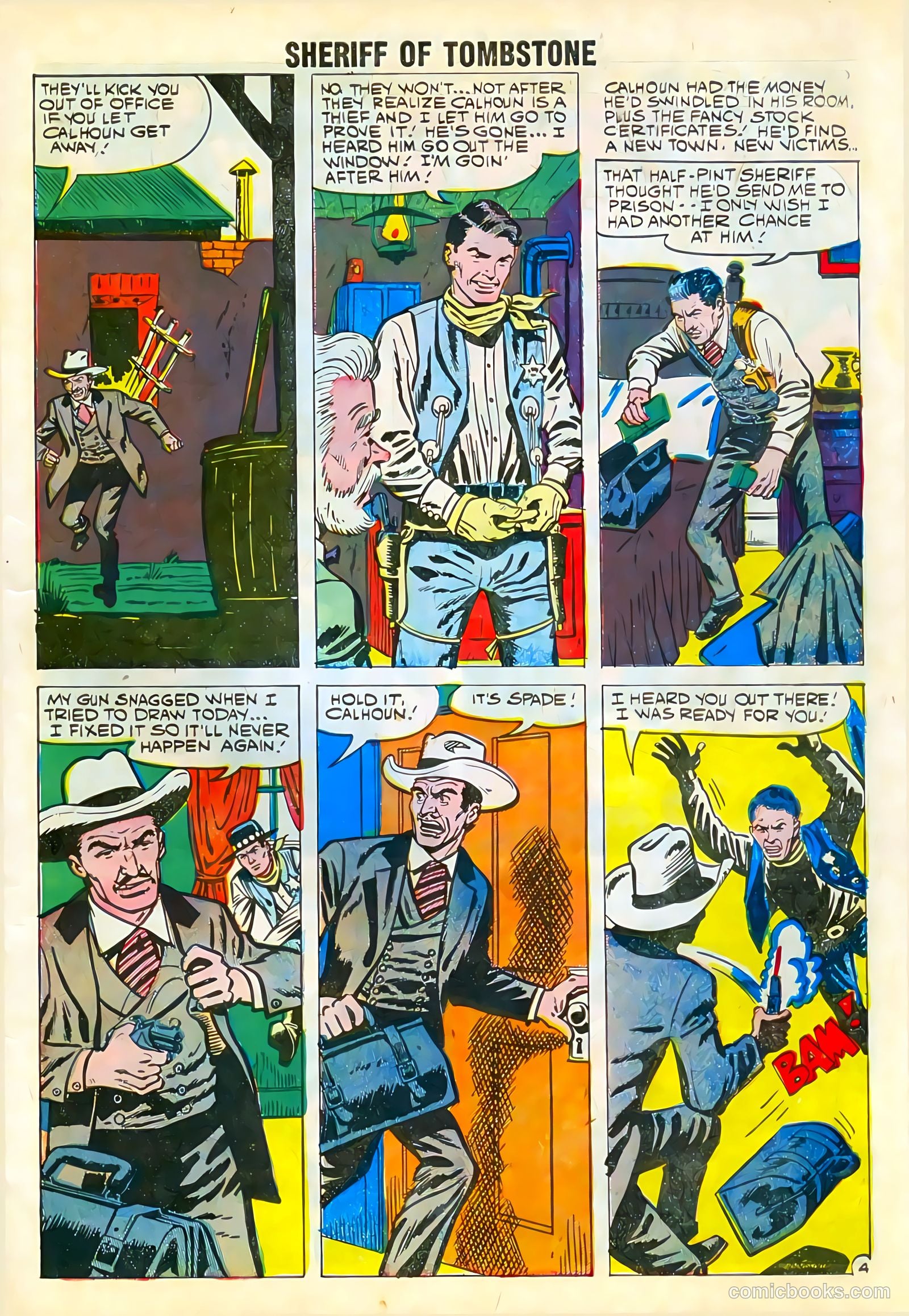 Sheriff of Tombstone #5 (1959) — page 7 of 36