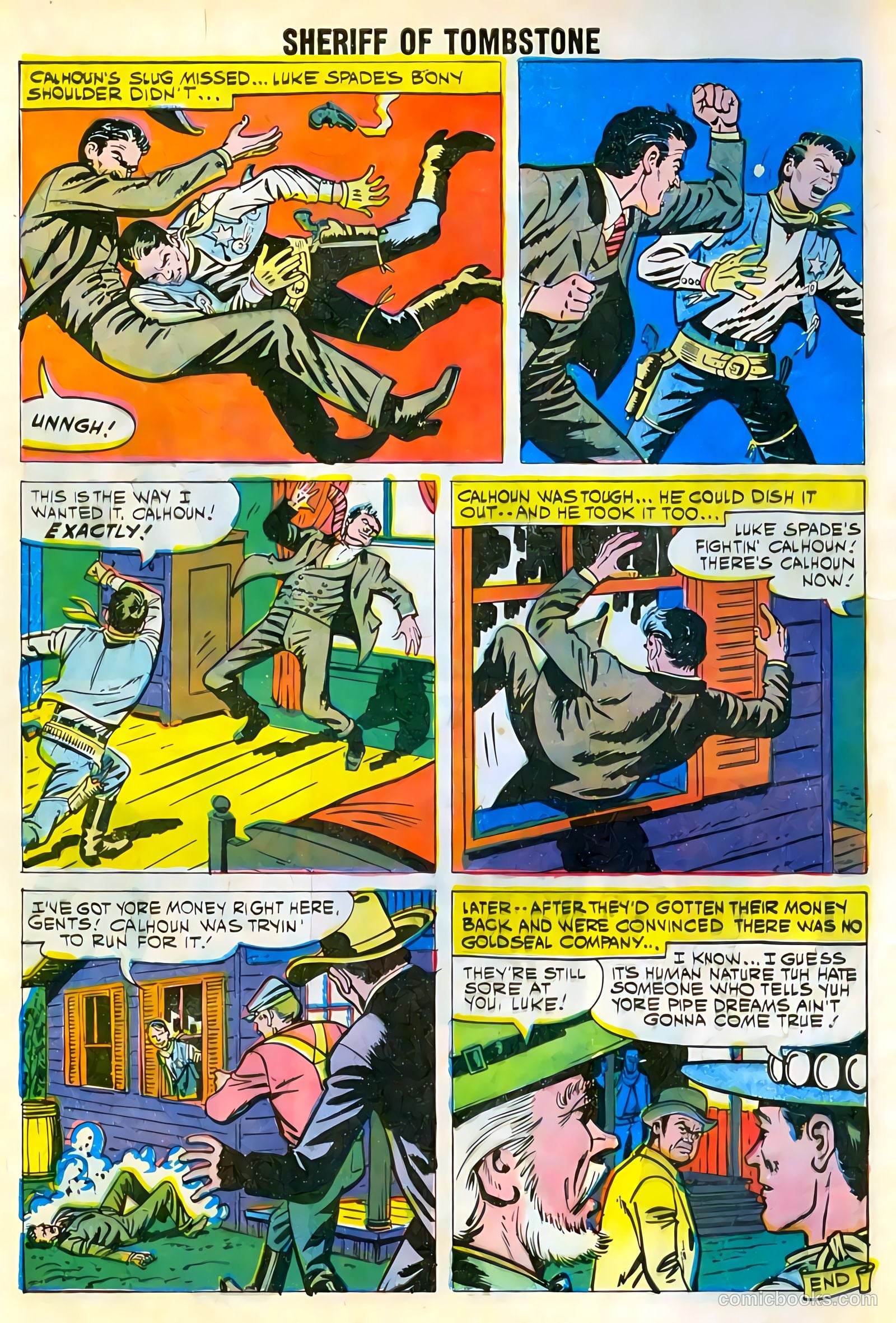Sheriff of Tombstone #5 (1959) — page 8 of 36
