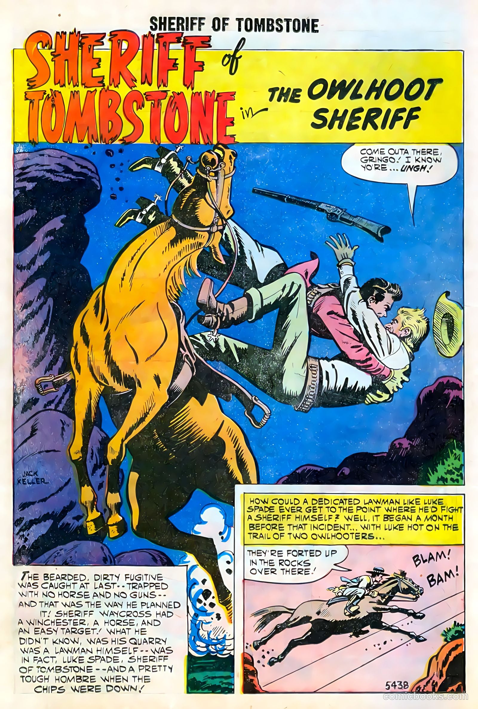 Sheriff of Tombstone #5 (1959) — page 12 of 36
