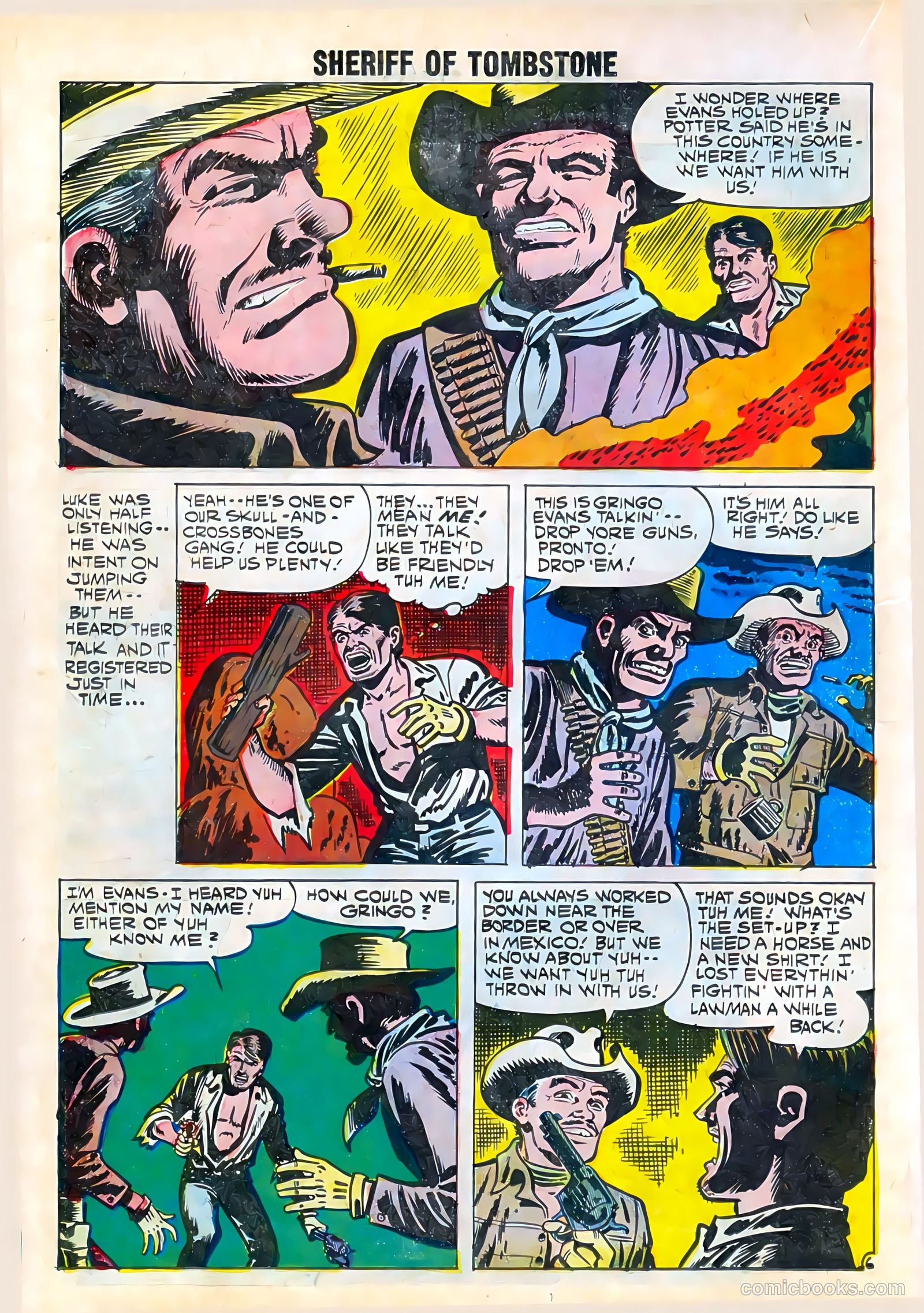 Sheriff of Tombstone #5 (1959) — page 18 of 36