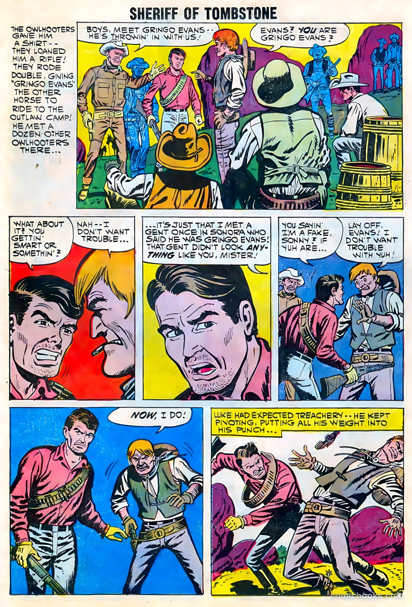 Sheriff of Tombstone #5 (1959) — page 19 of 36