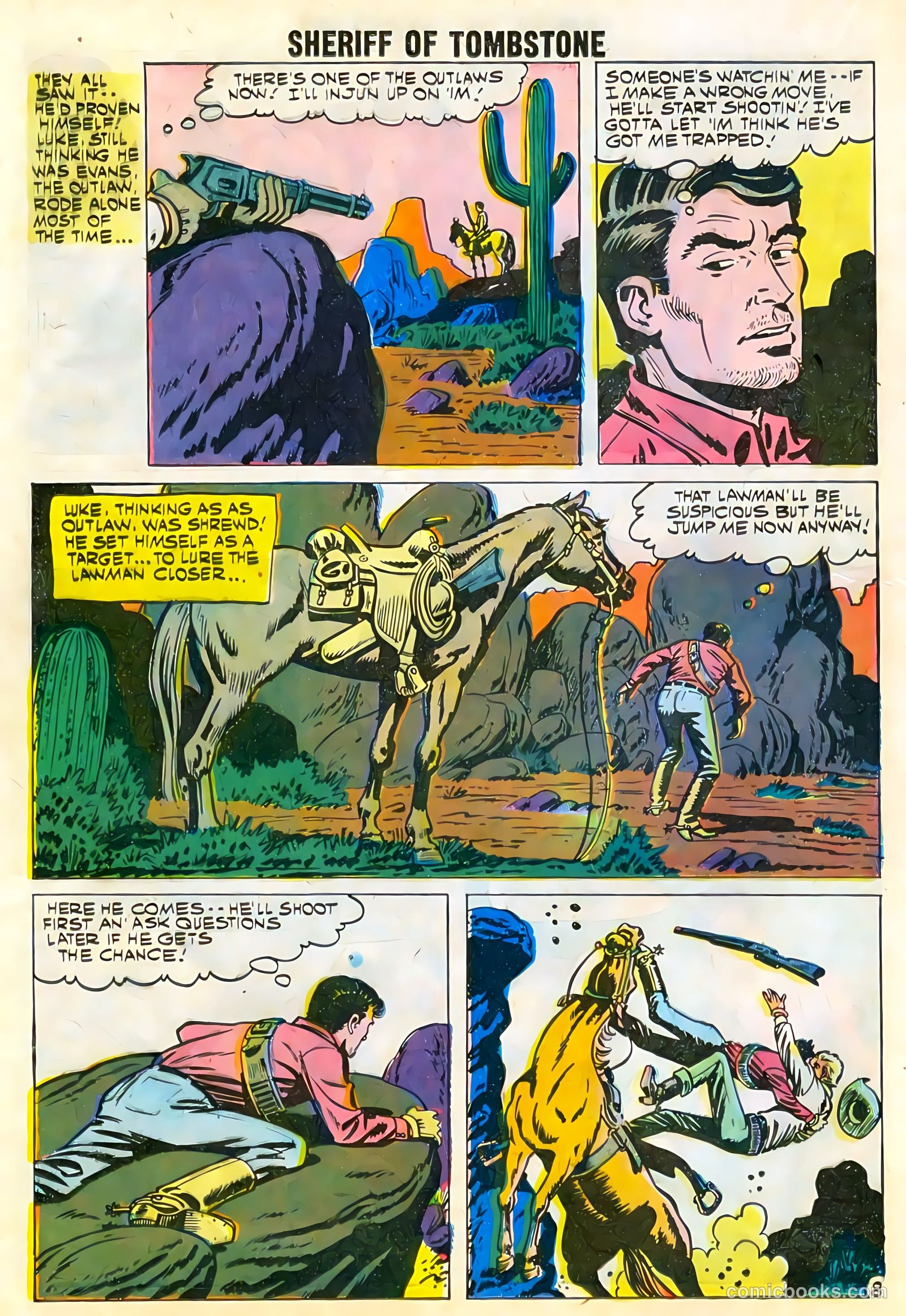Sheriff of Tombstone #5 (1959) — page 20 of 36