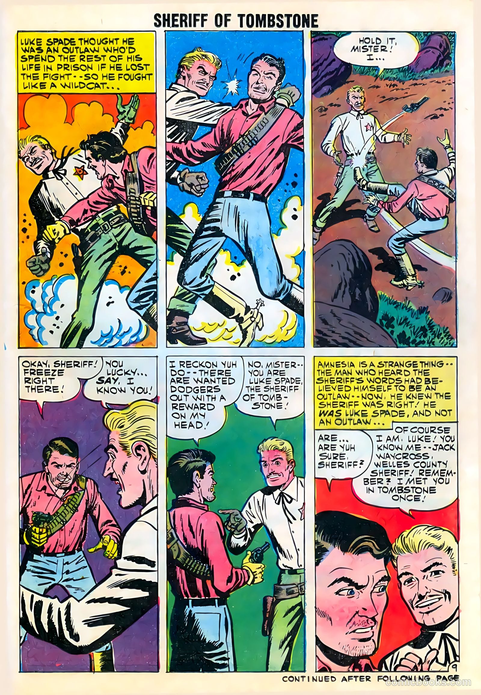 Sheriff of Tombstone #5 (1959) — page 21 of 36