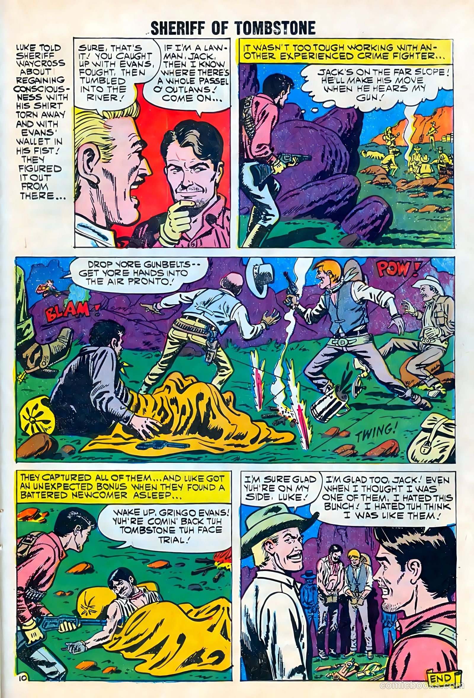 Sheriff of Tombstone #5 (1959) — page 23 of 36