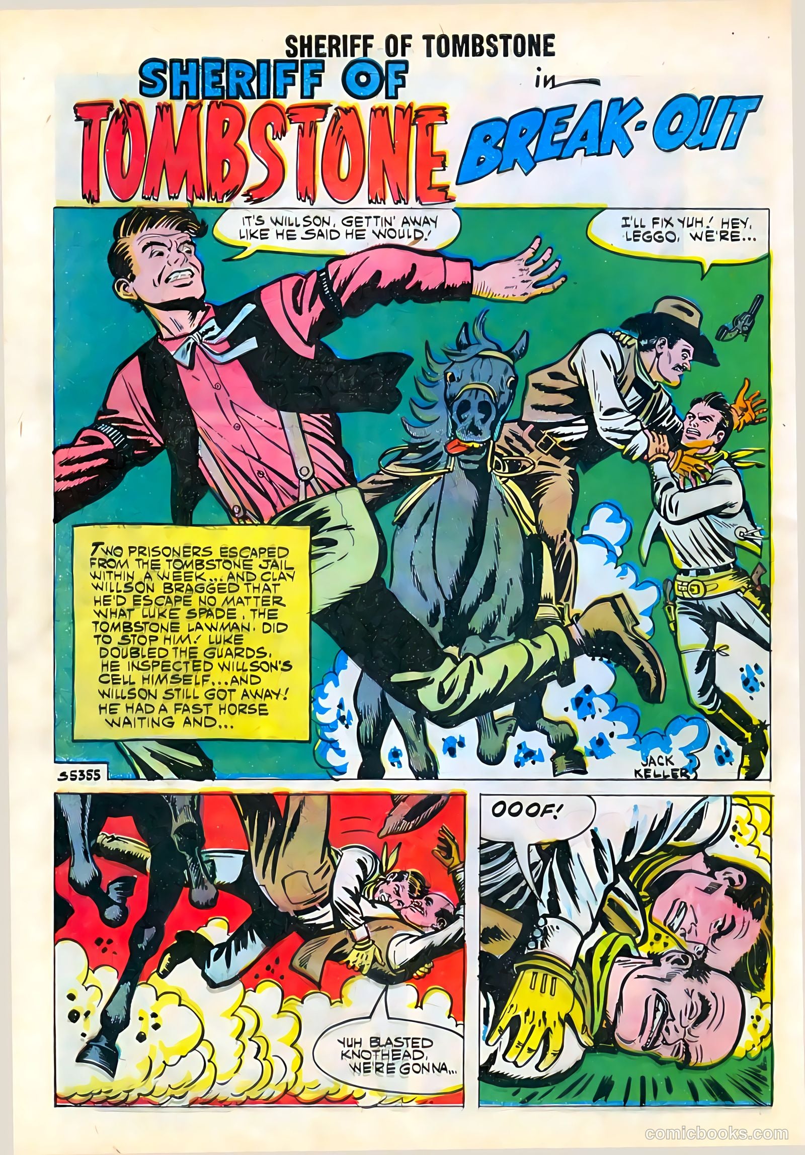 Sheriff of Tombstone #5 (1959) — page 28 of 36