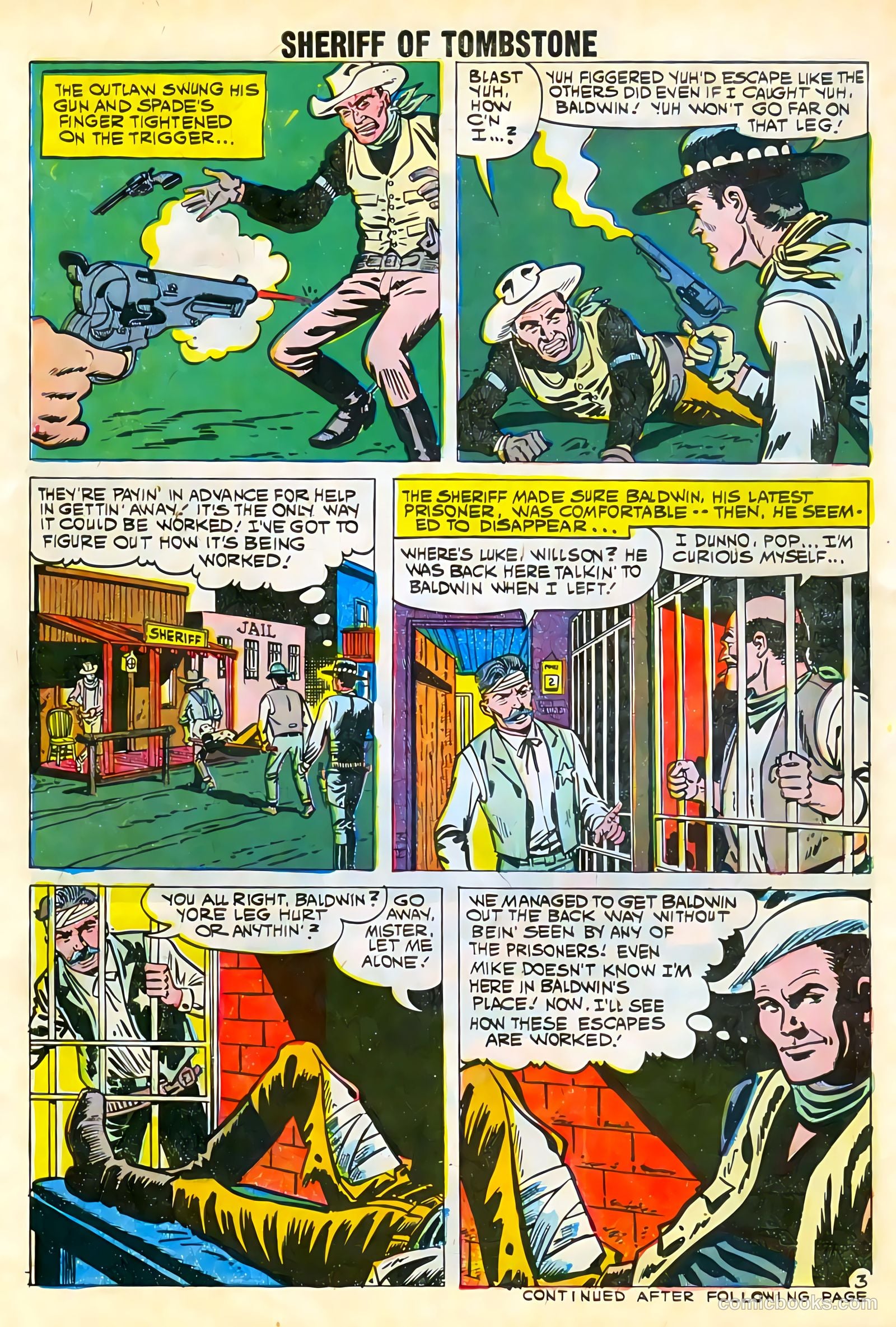 Sheriff of Tombstone #5 (1959) — page 30 of 36