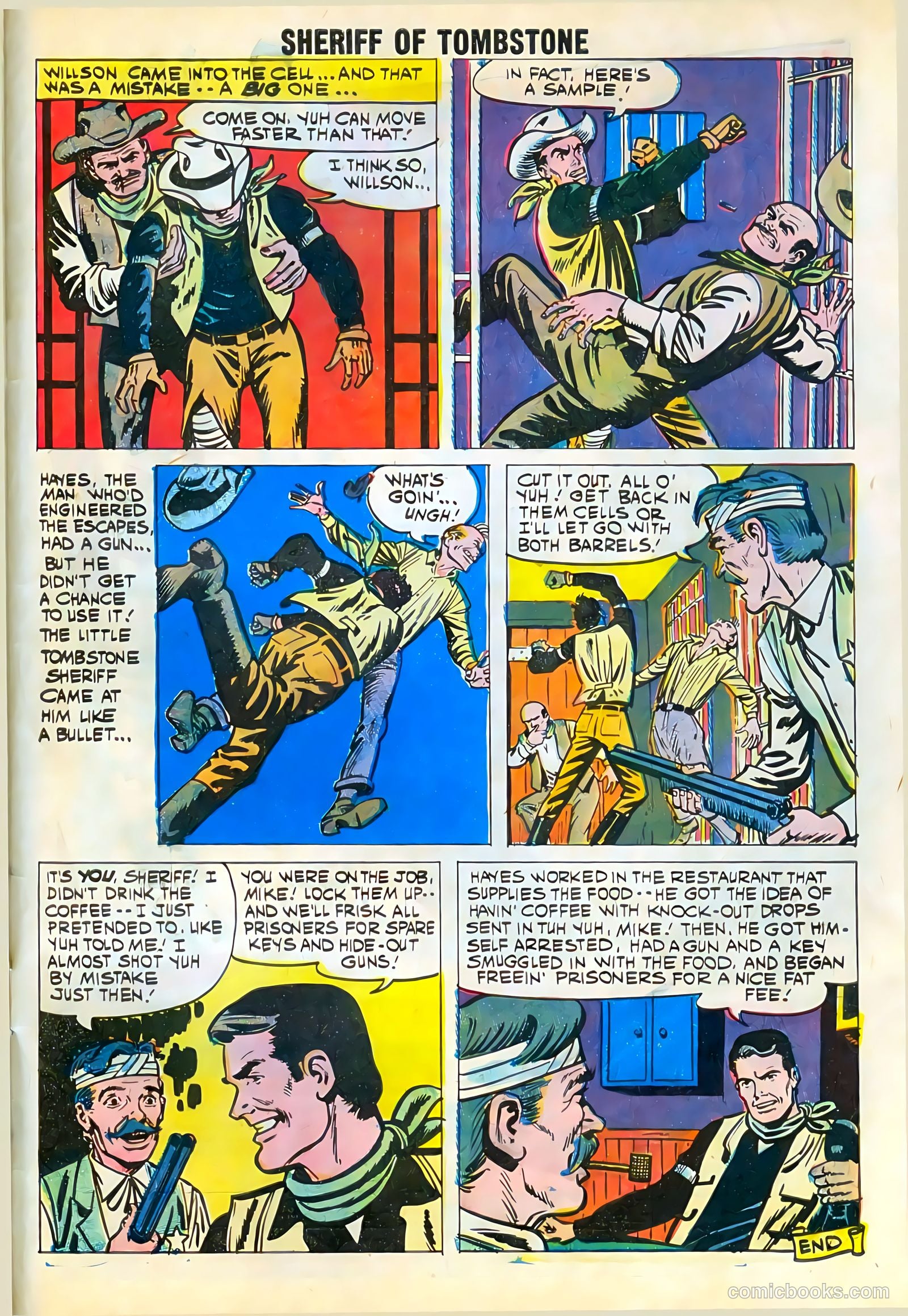 Sheriff of Tombstone #5 (1959) — page 33 of 36