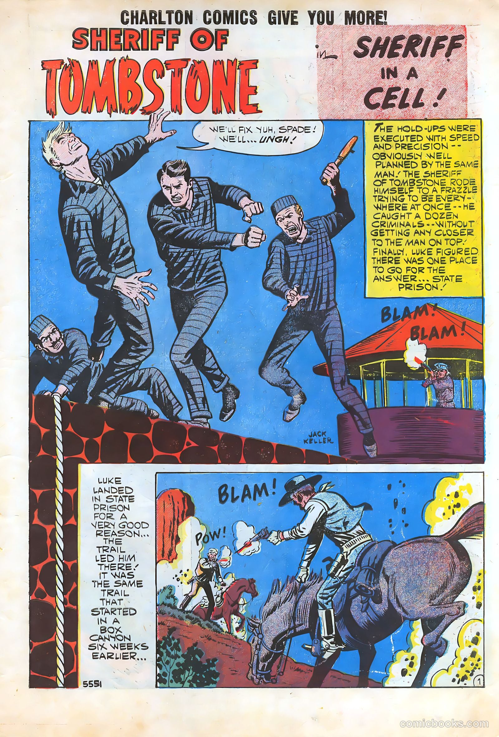 Sheriff of Tombstone #6 (1959) — page 3 of 36