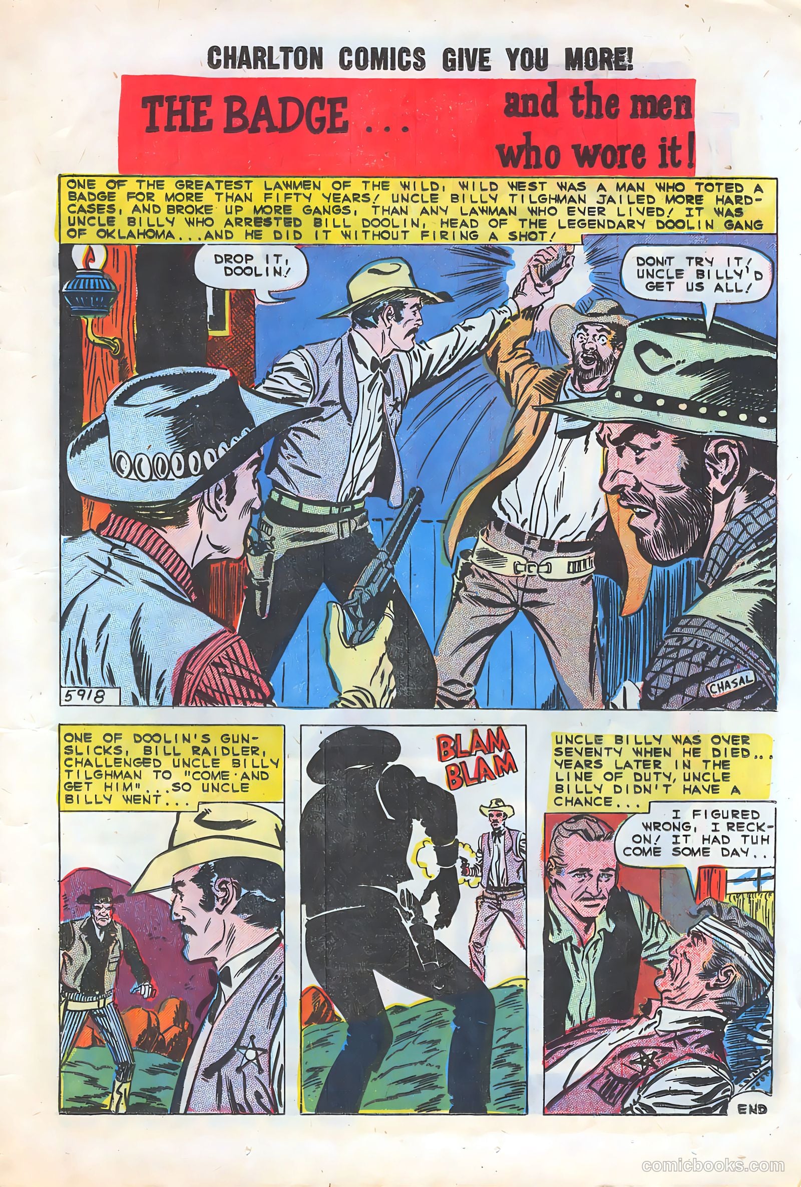 Sheriff of Tombstone #6 (1959) — page 13 of 36
