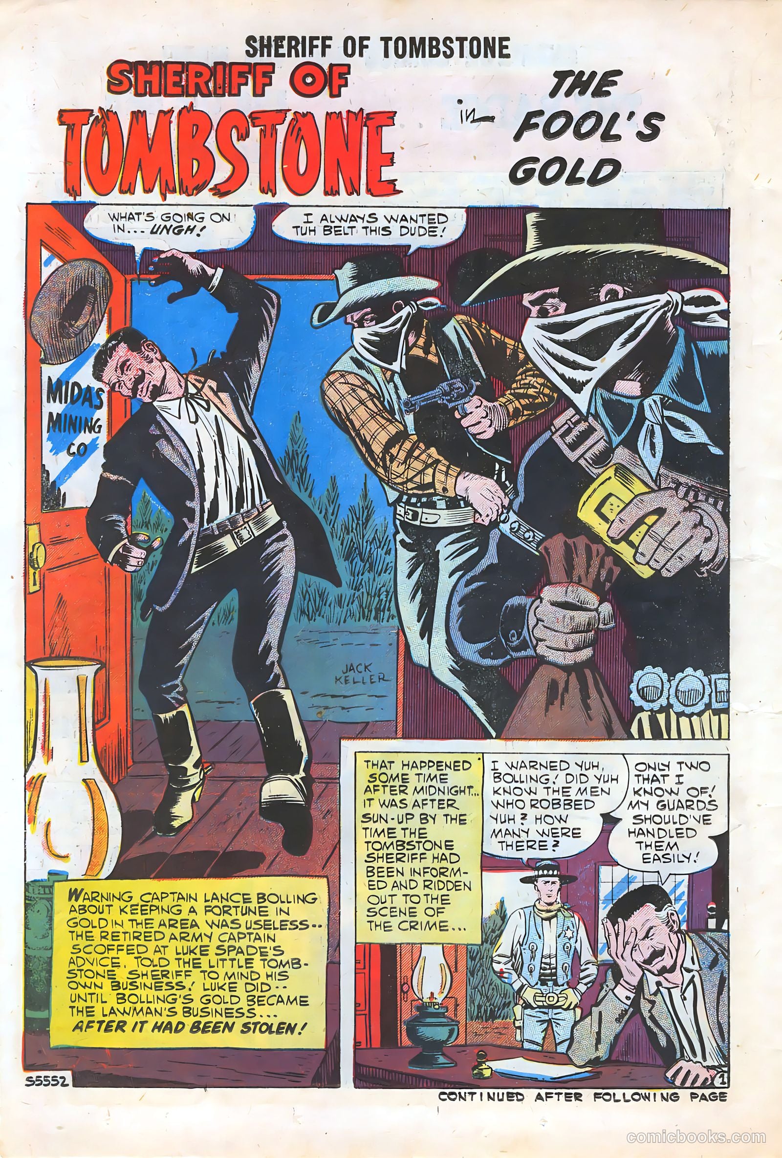 Sheriff of Tombstone #6 (1959) — page 14 of 36
