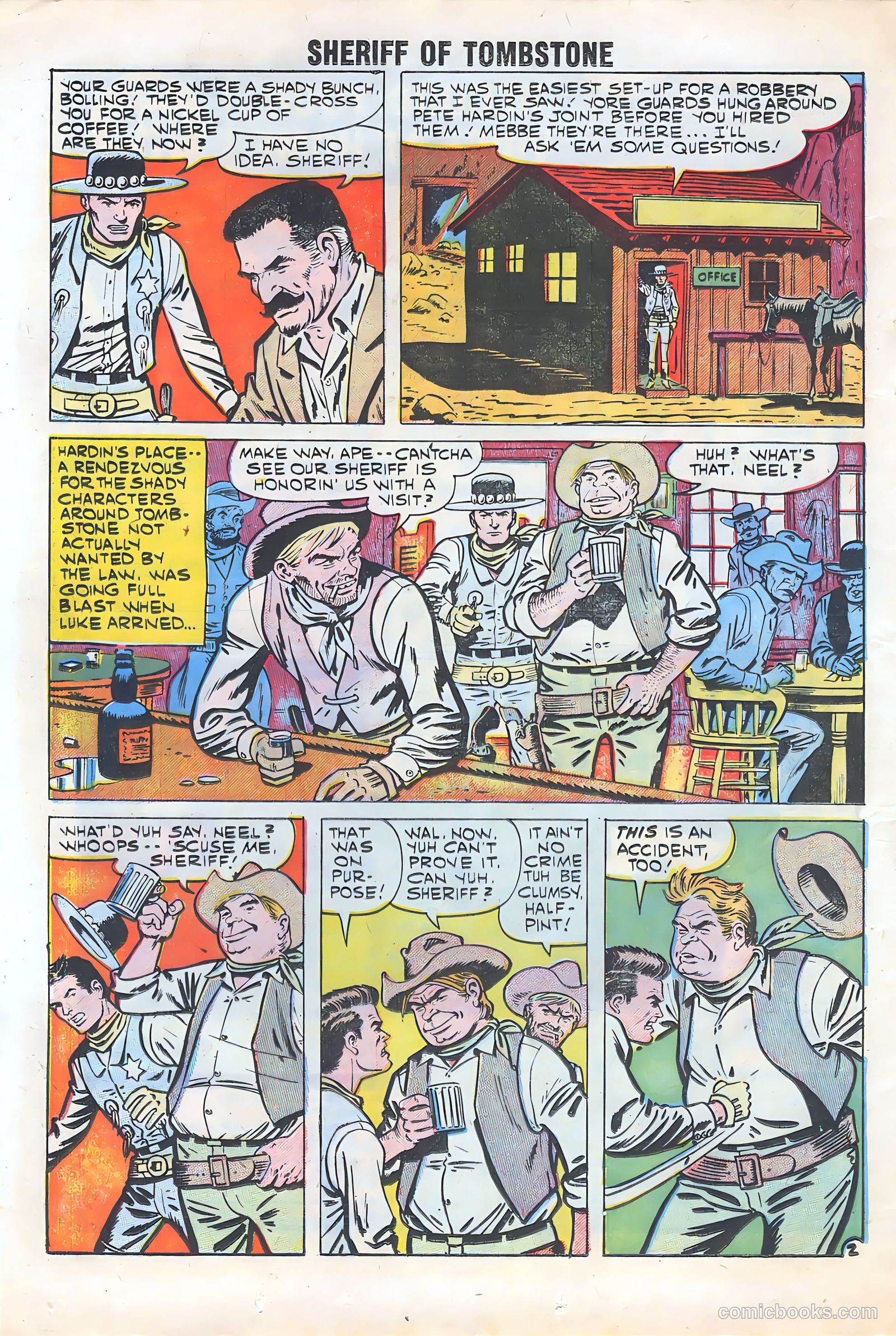 Sheriff of Tombstone #6 (1959) — page 16 of 36