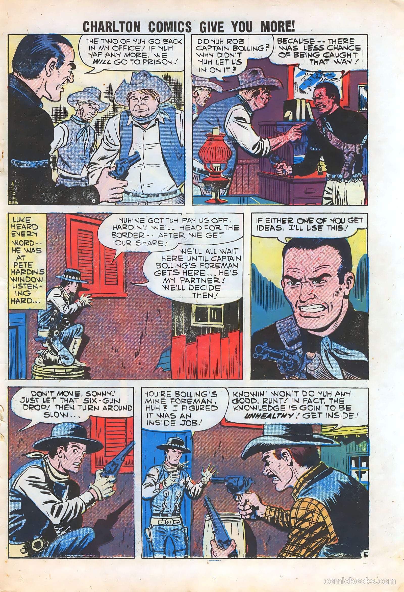 Sheriff of Tombstone #6 (1959) — page 19 of 36
