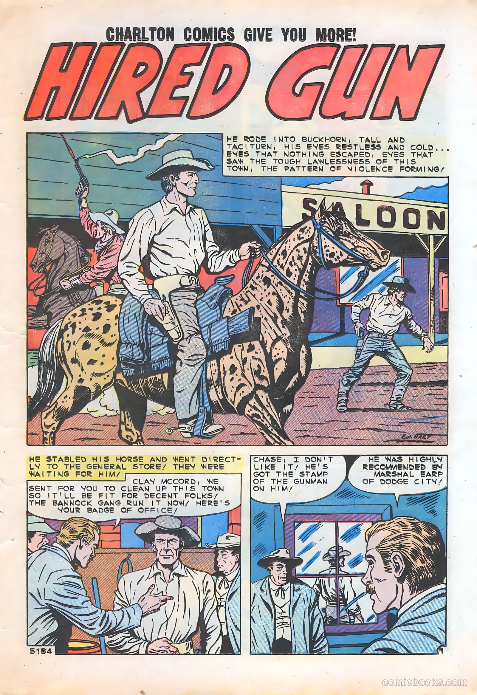 Sheriff of Tombstone #6 (1959) — page 25 of 36