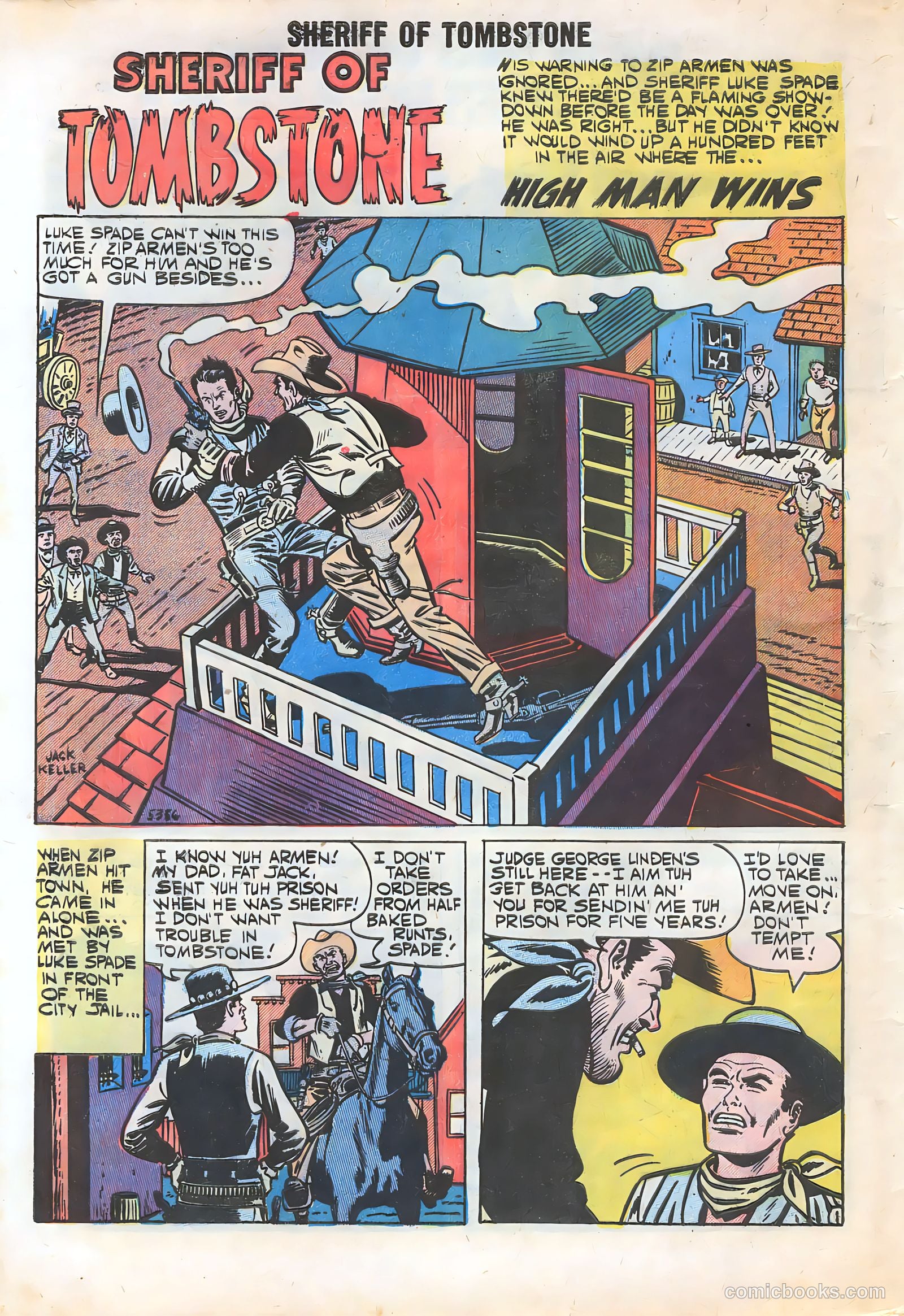 Sheriff of Tombstone #6 (1959) — page 28 of 36