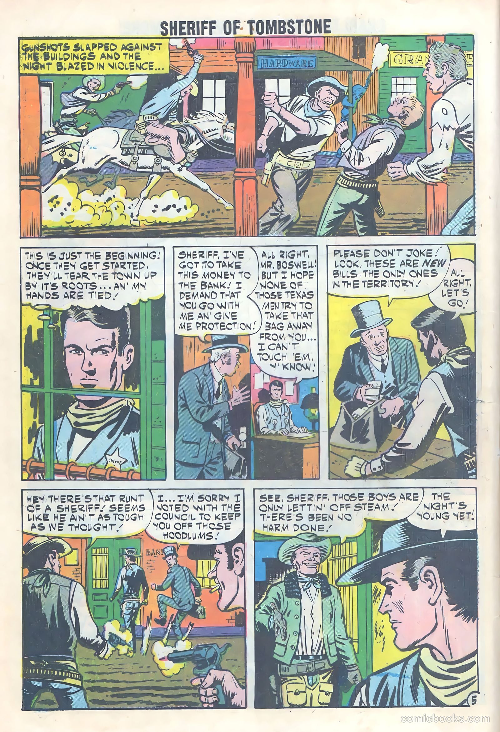 Sheriff of Tombstone #7 (1960) — page 8 of 36