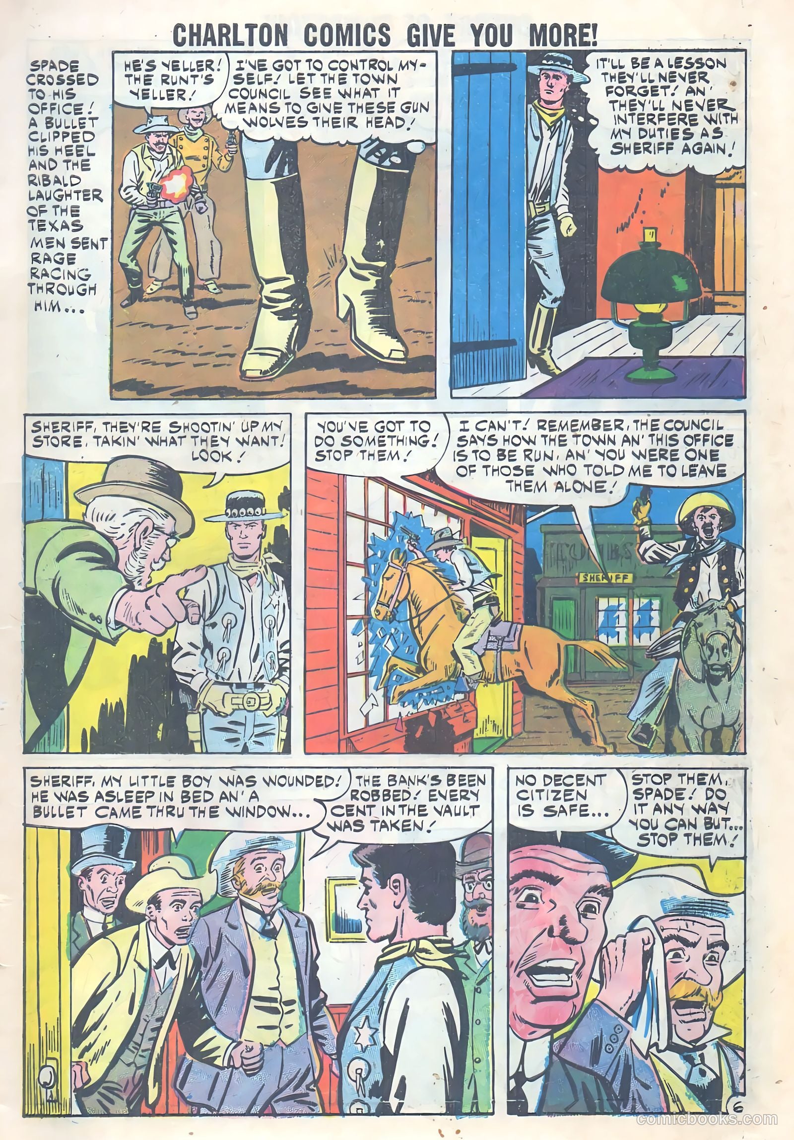 Sheriff of Tombstone #7 (1960) — page 9 of 36
