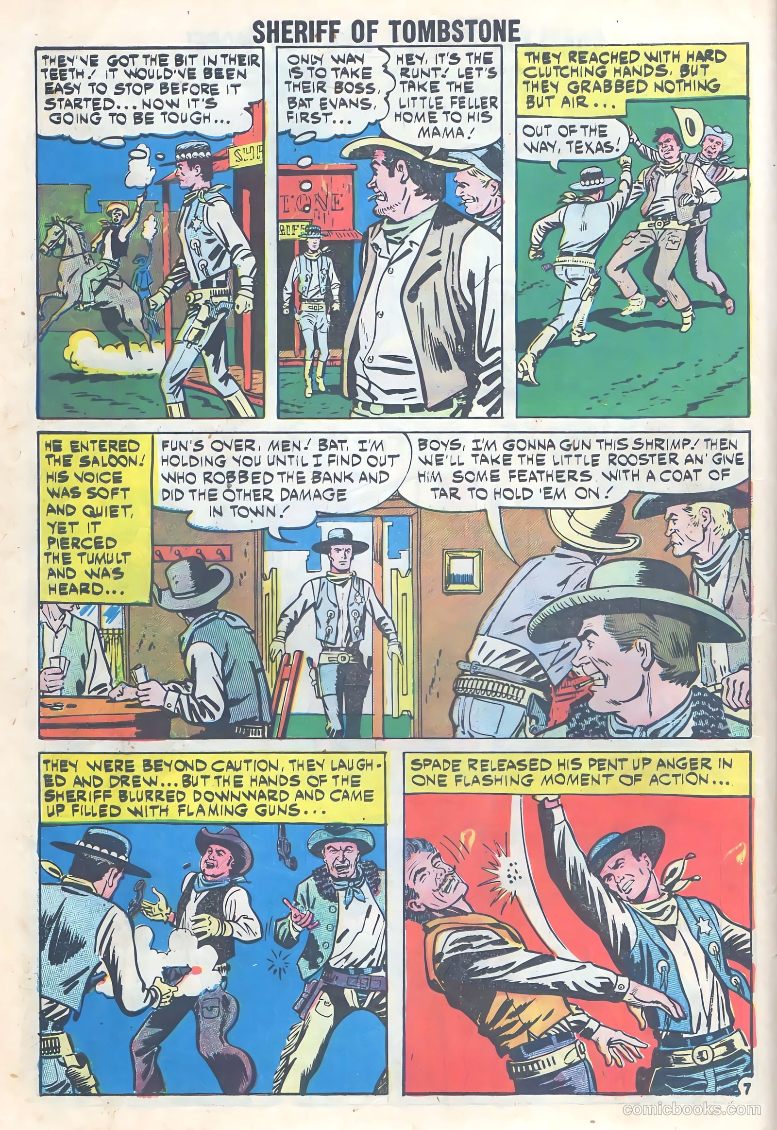 Sheriff of Tombstone #7 (1960) — page 10 of 36