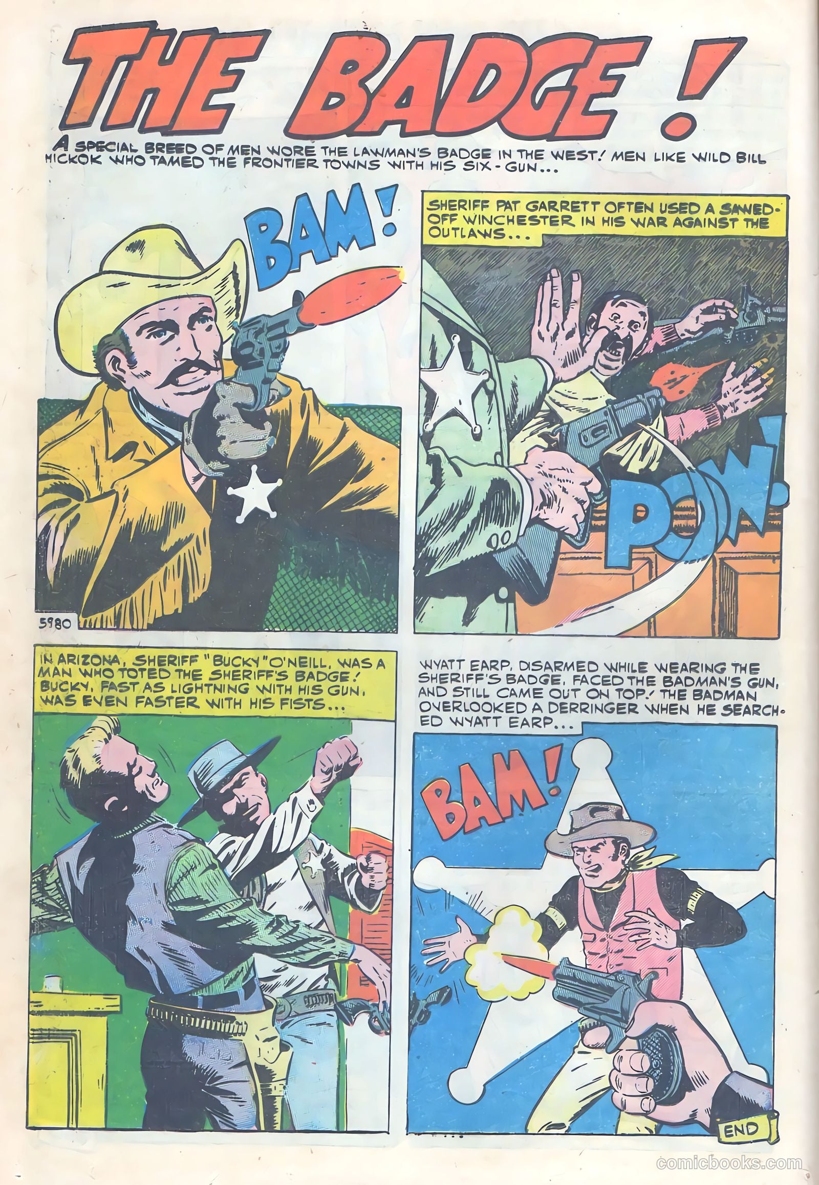 Sheriff of Tombstone #7 (1960) — page 12 of 36
