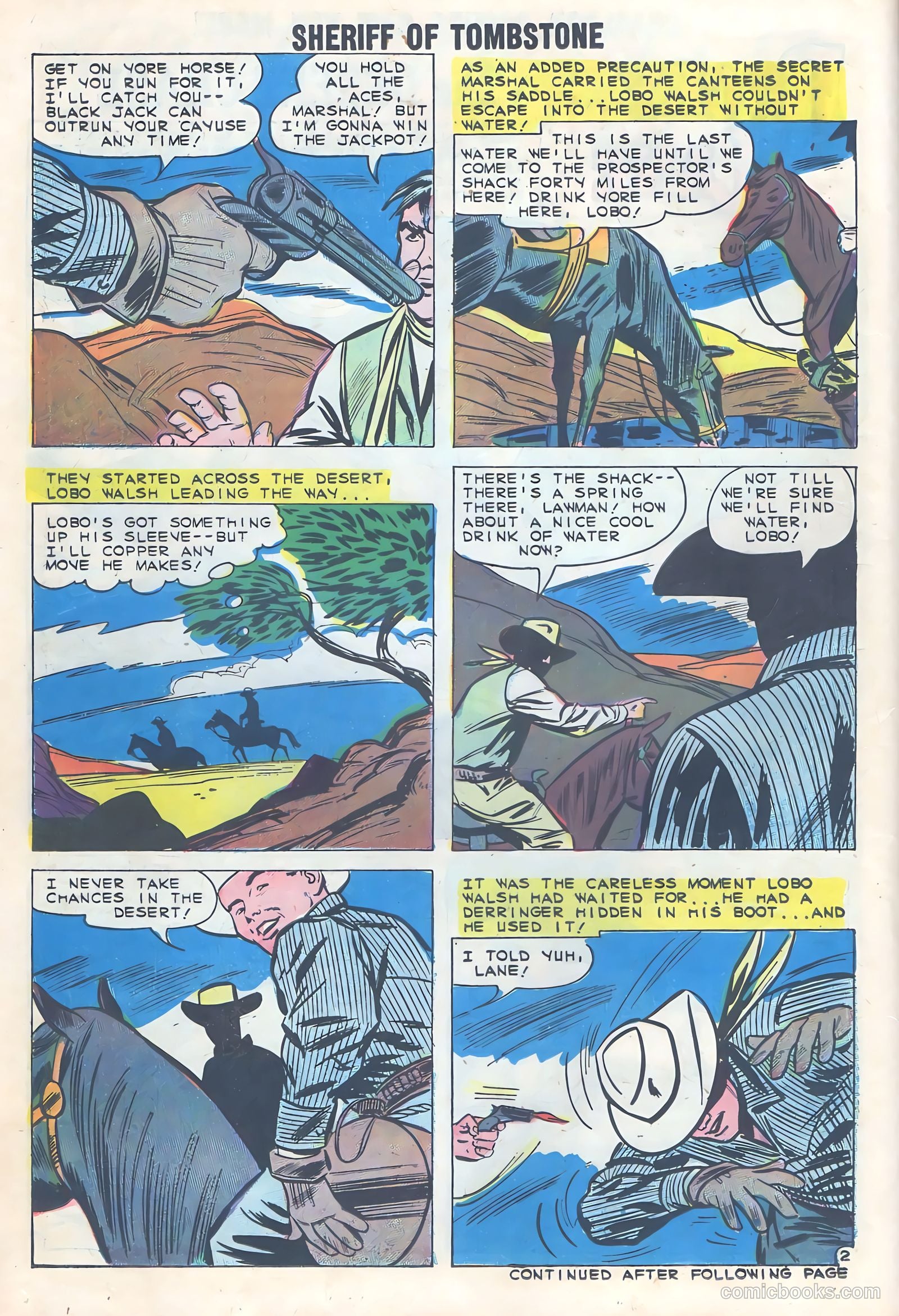 Sheriff of Tombstone #7 (1960) — page 14 of 36