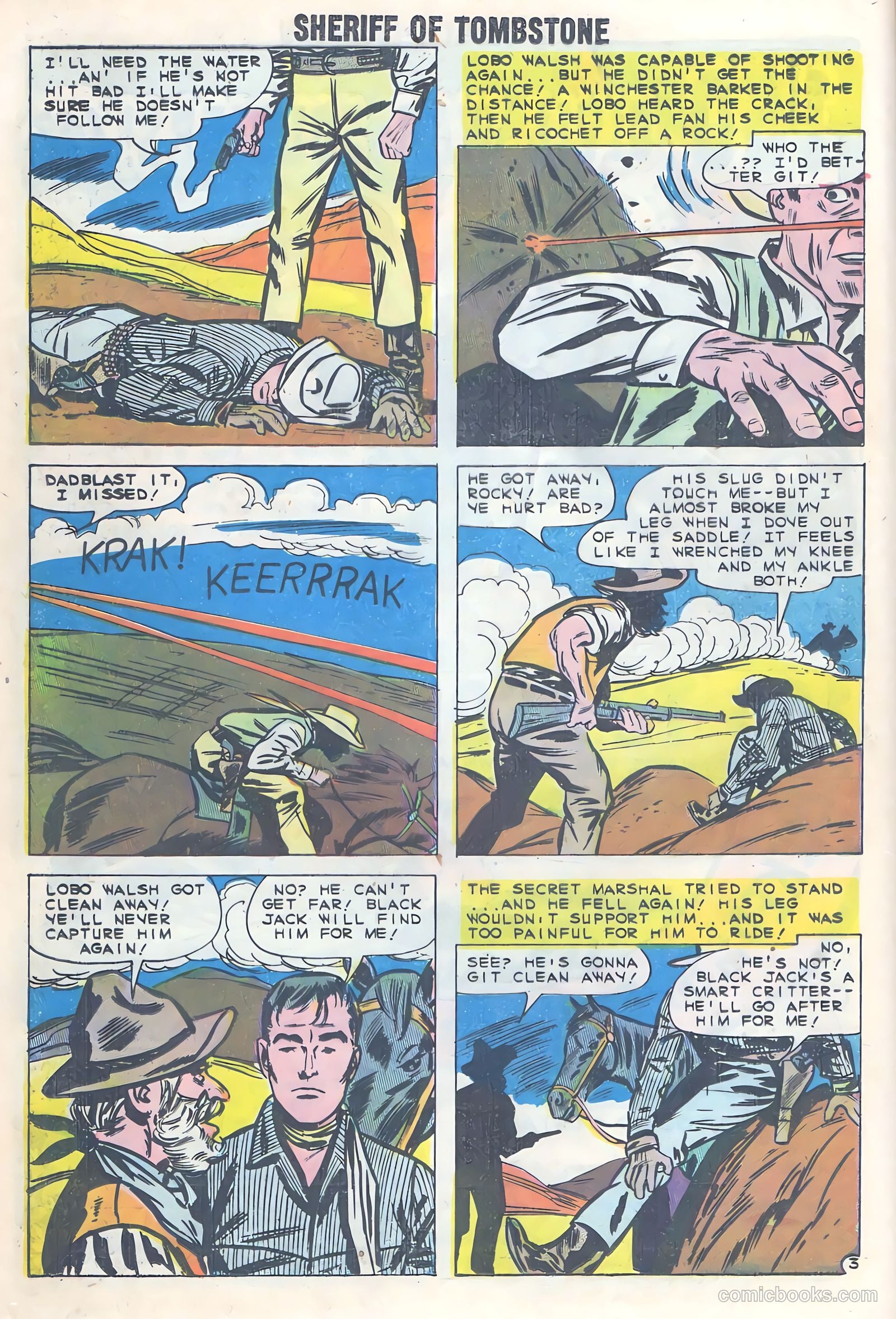 Sheriff of Tombstone #7 (1960) — page 16 of 36