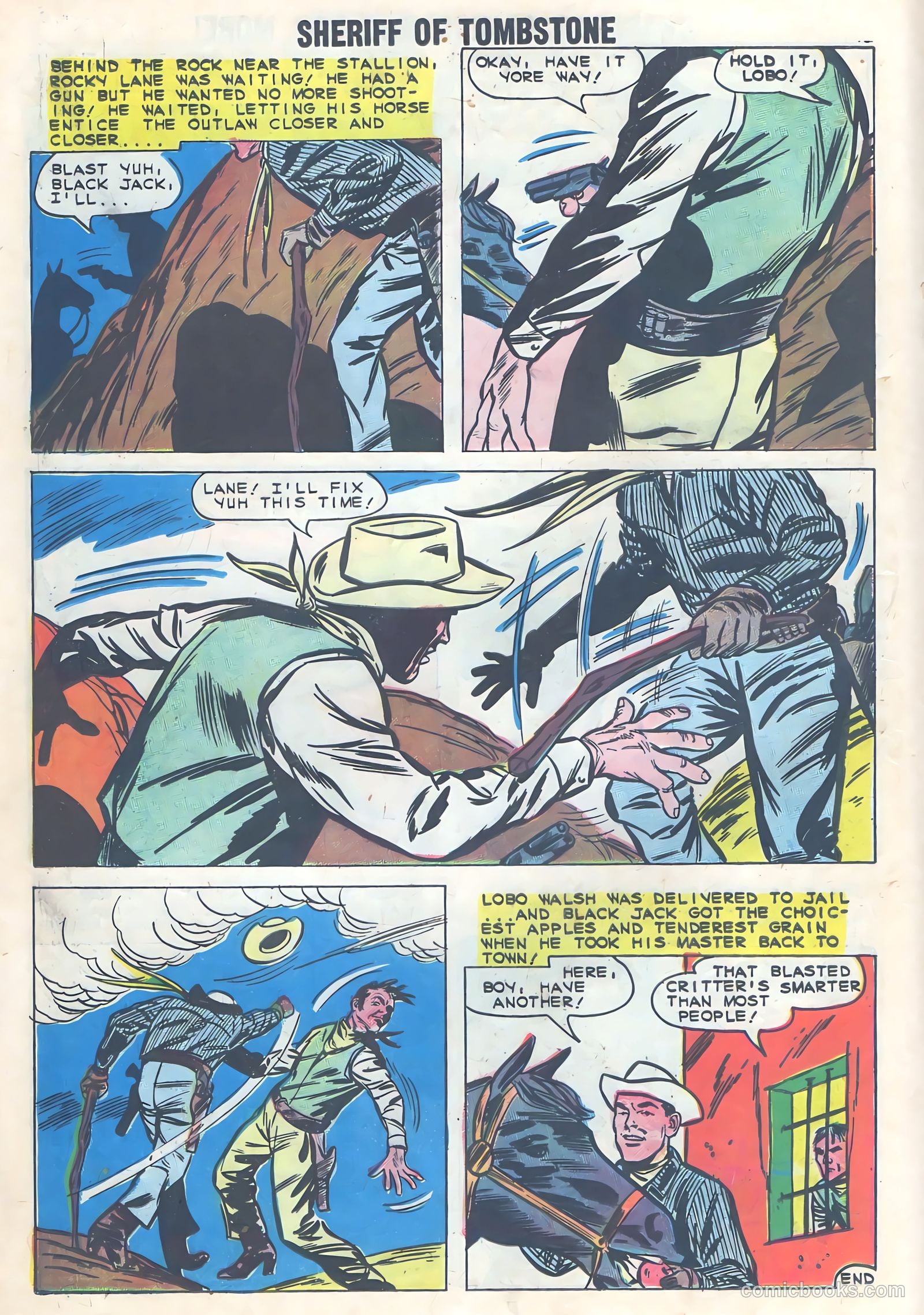 Sheriff of Tombstone #7 (1960) — page 18 of 36