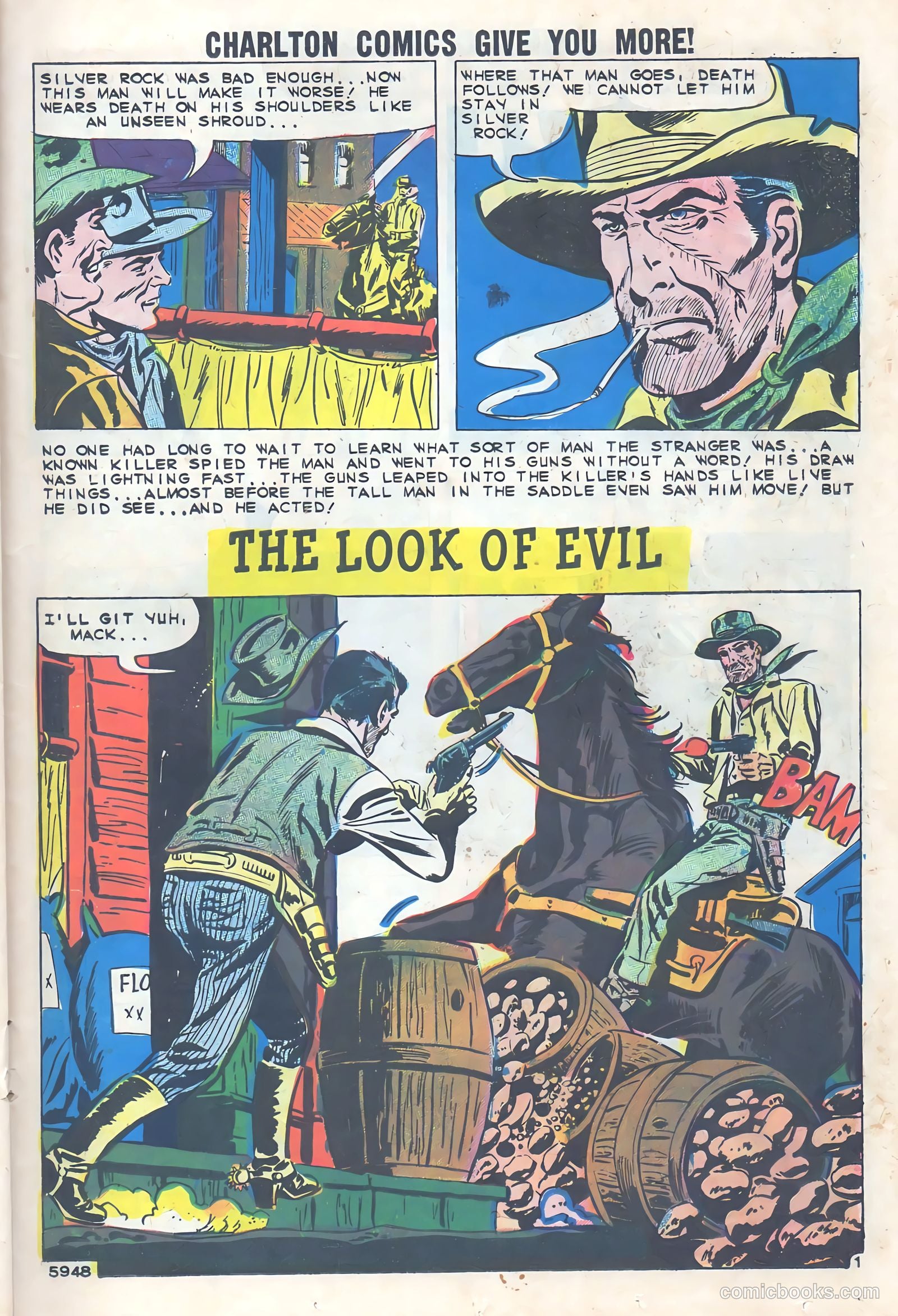 Sheriff of Tombstone #7 (1960) — page 23 of 36