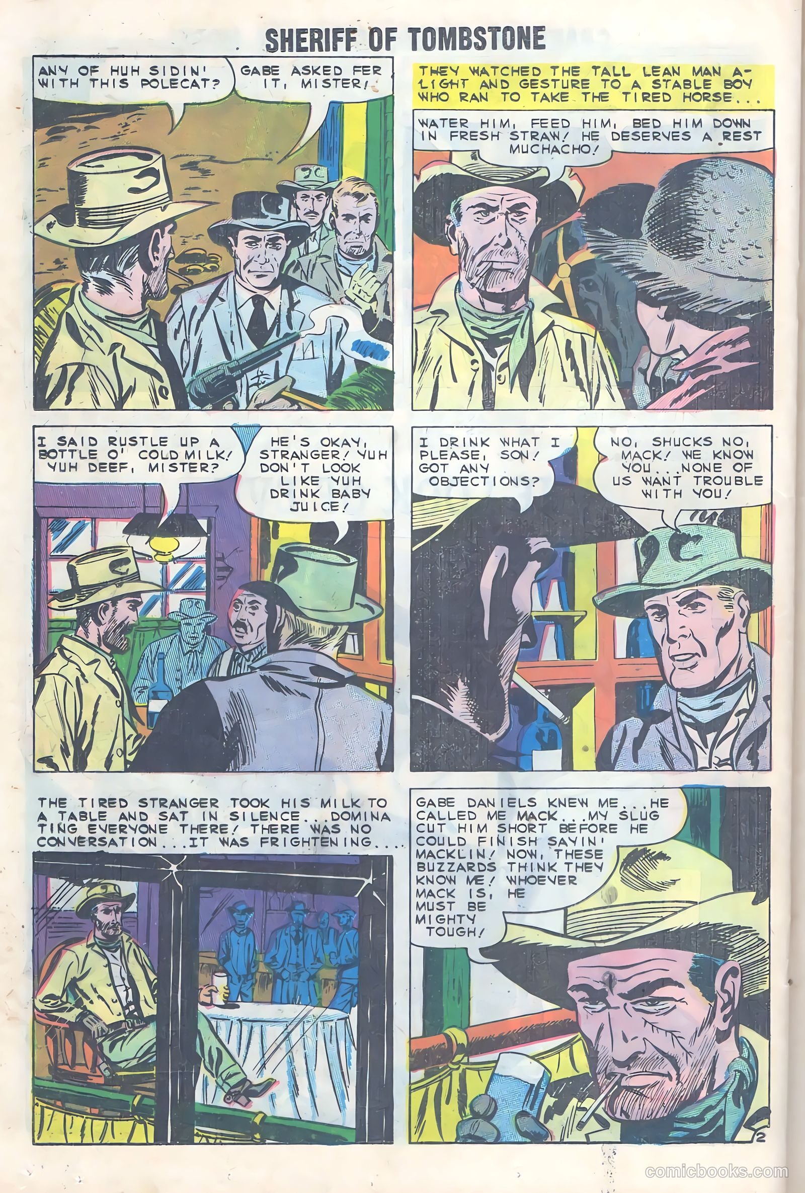 Sheriff of Tombstone #7 (1960) — page 24 of 36