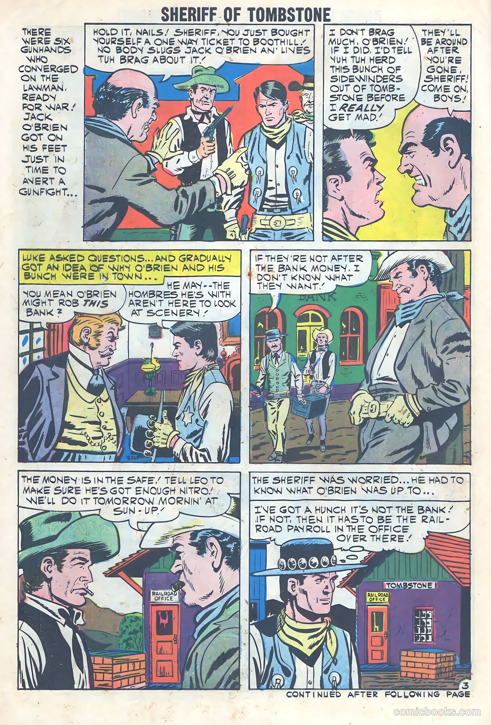 Sheriff of Tombstone #7 (1960) — page 30 of 36