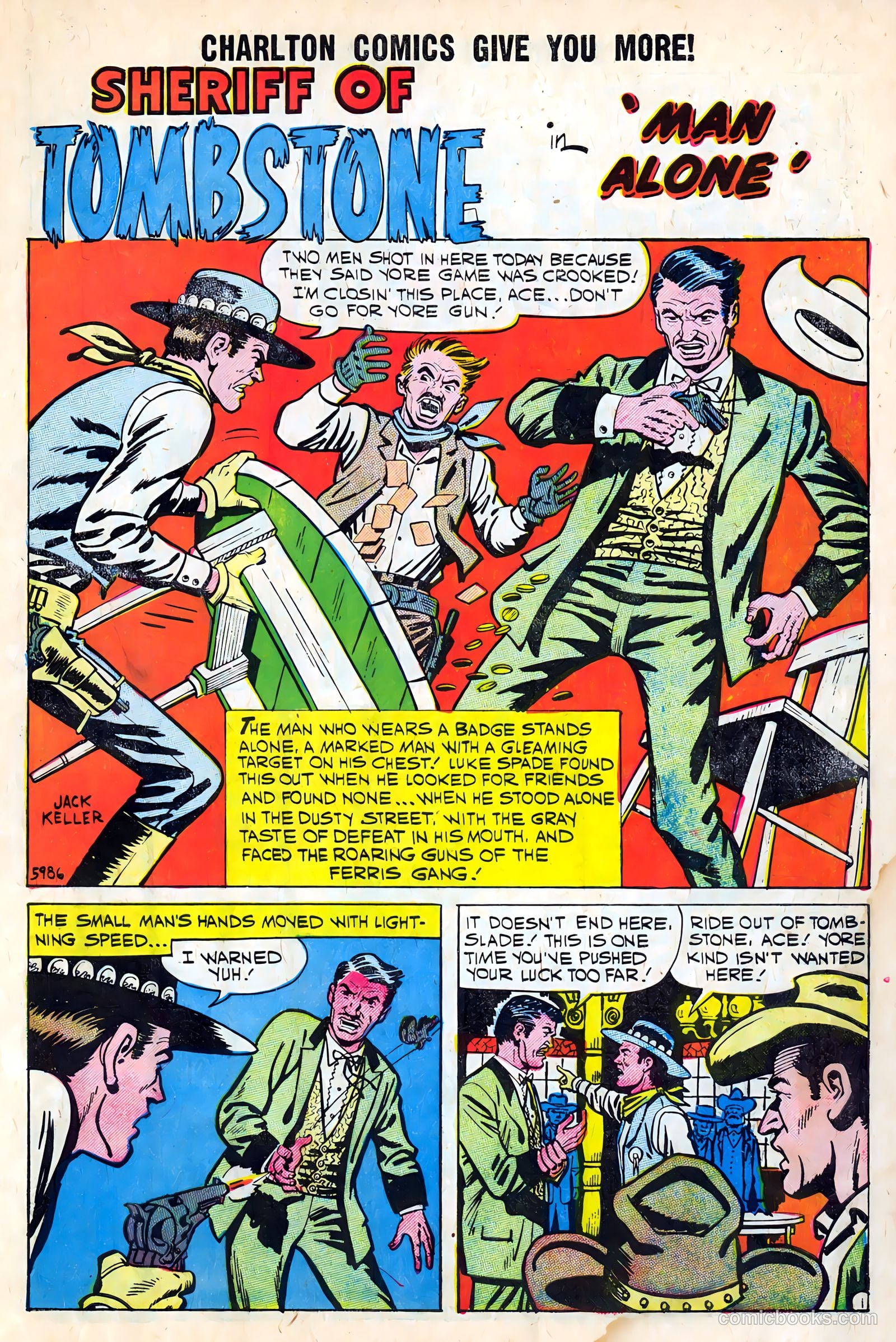 Sheriff of Tombstone #8 (1960) — page 3 of 36