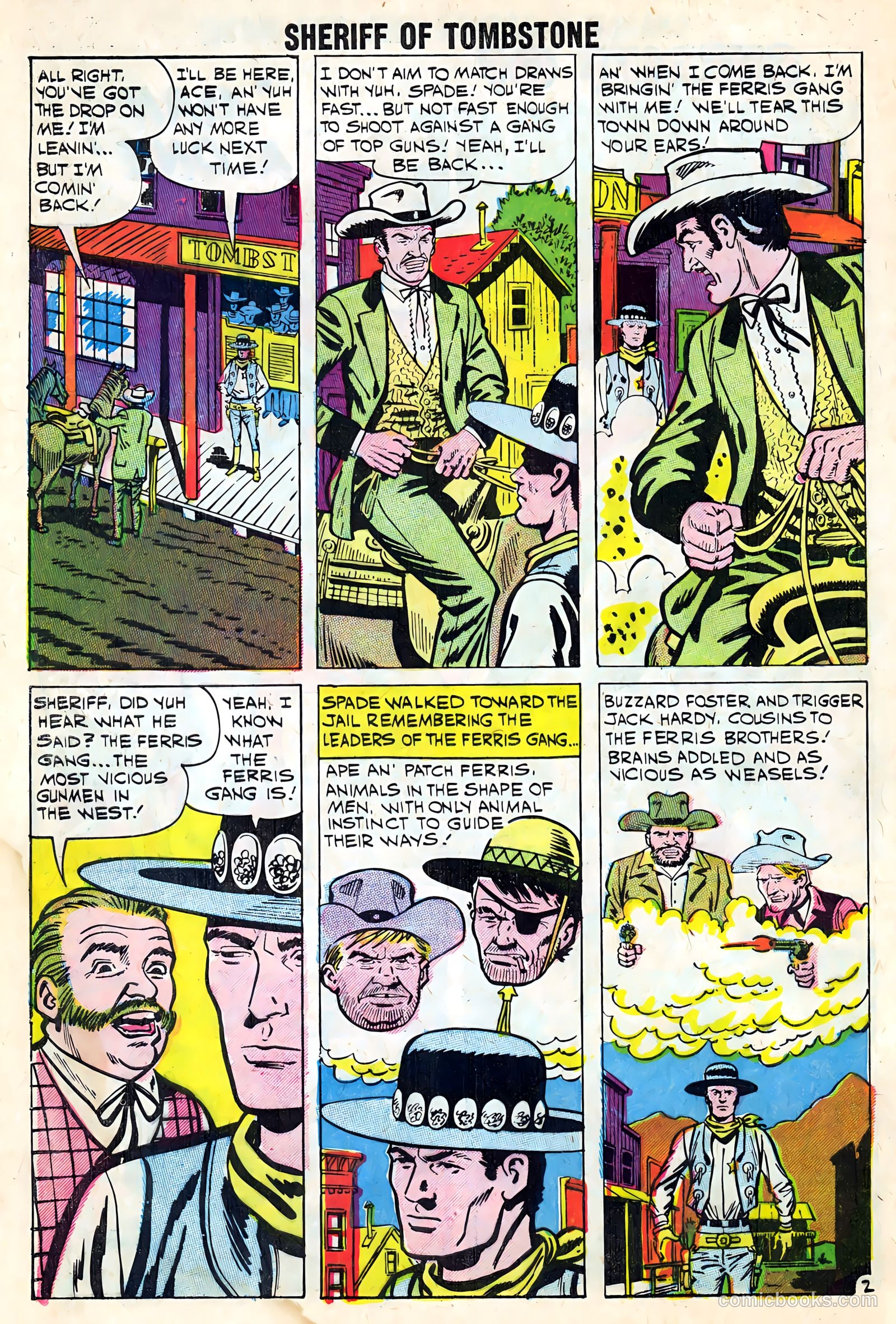 Sheriff of Tombstone #8 (1960) — page 4 of 36