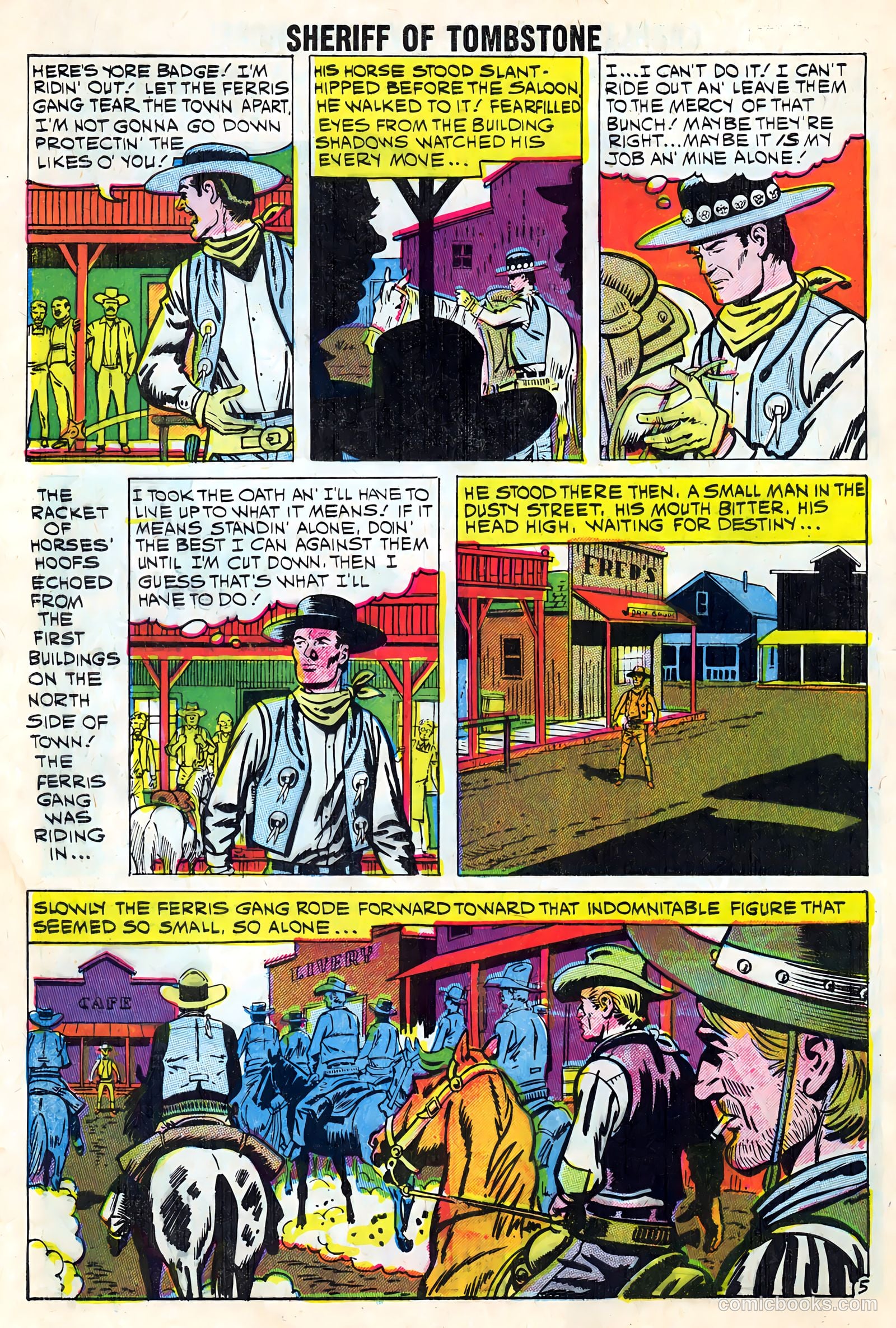 Sheriff of Tombstone #8 (1960) — page 8 of 36