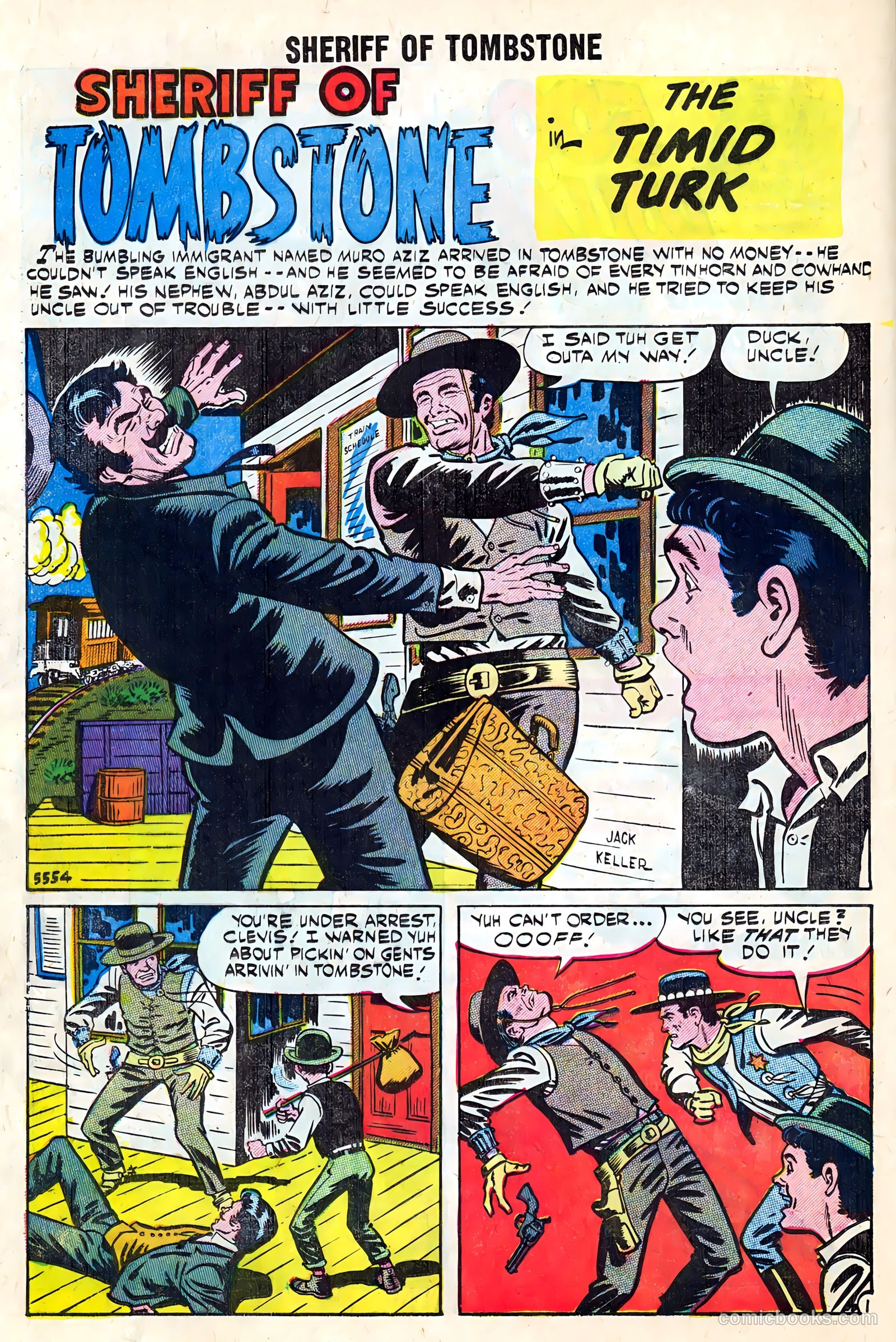 Sheriff of Tombstone #8 (1960) — page 12 of 36