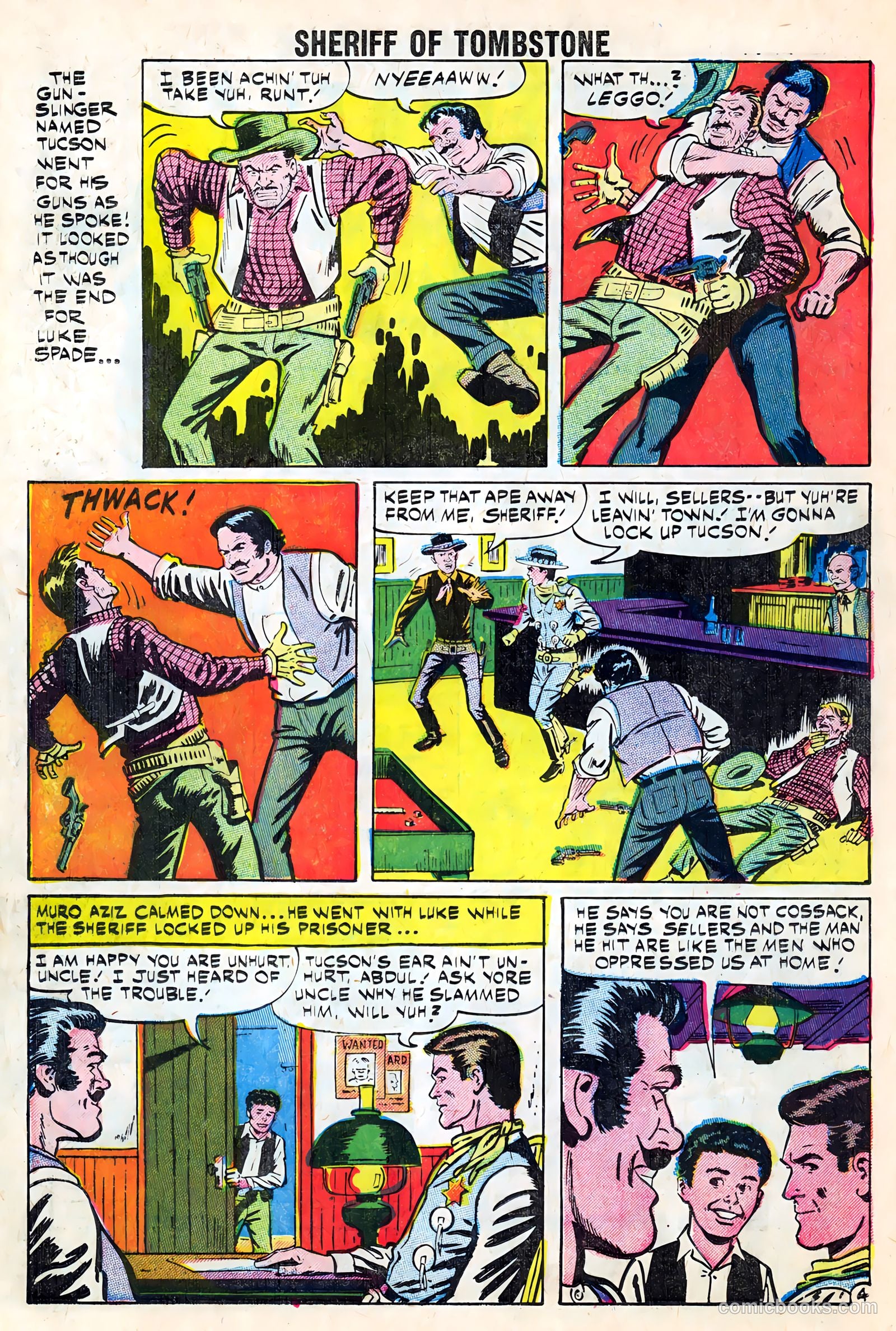 Sheriff of Tombstone #8 (1960) — page 16 of 36