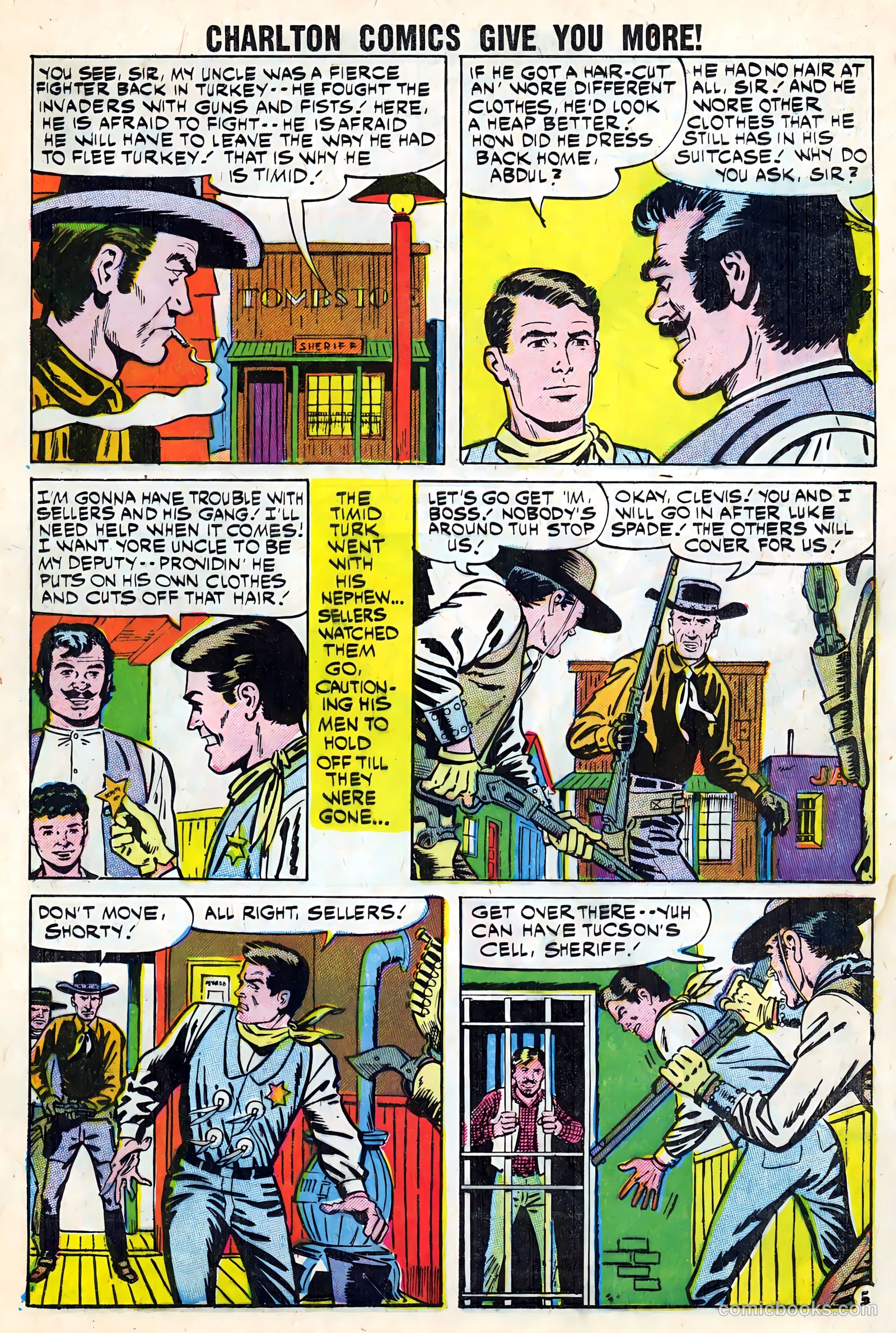 Sheriff of Tombstone #8 (1960) — page 17 of 36