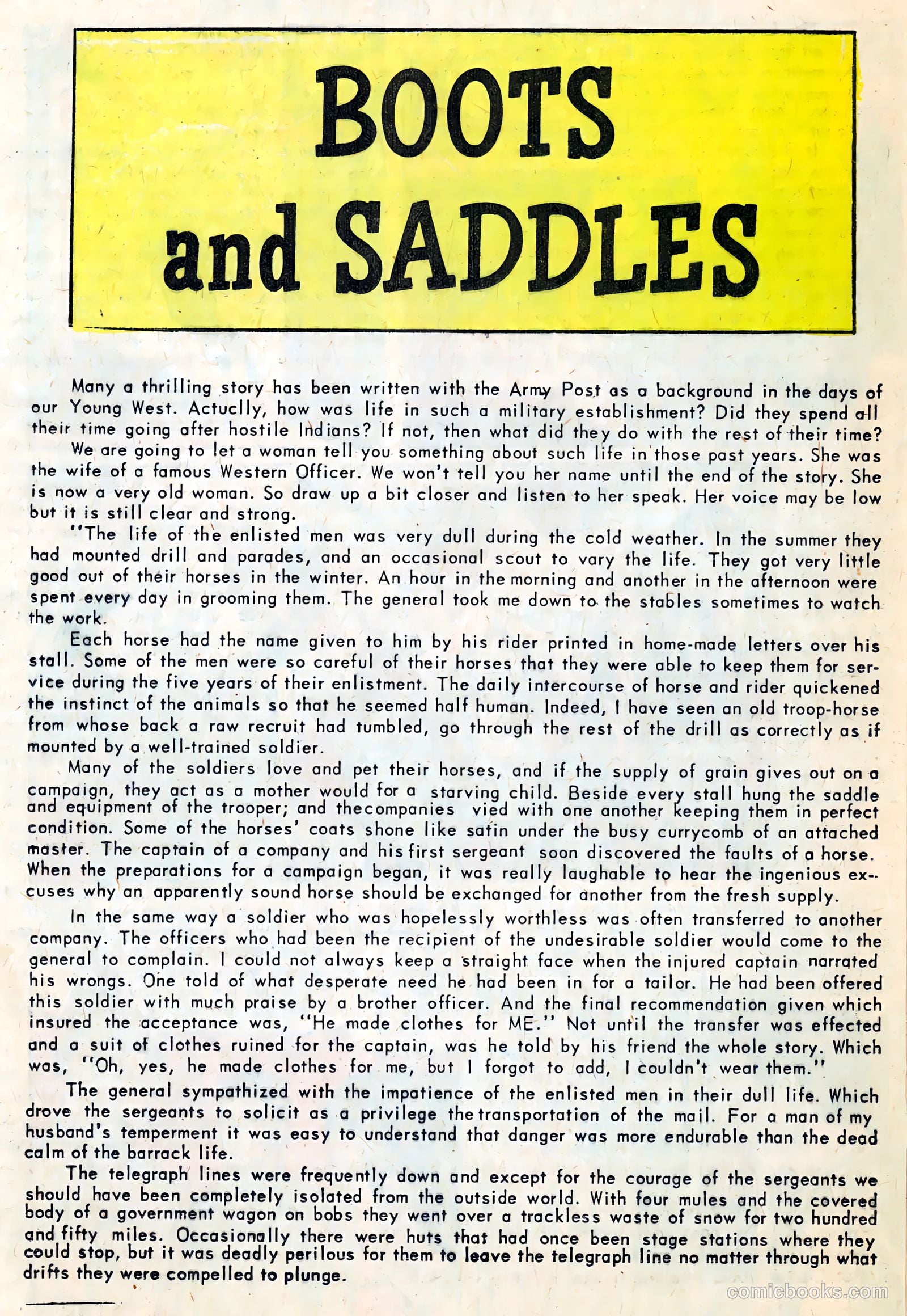 Sheriff of Tombstone #8 (1960) — page 20 of 36