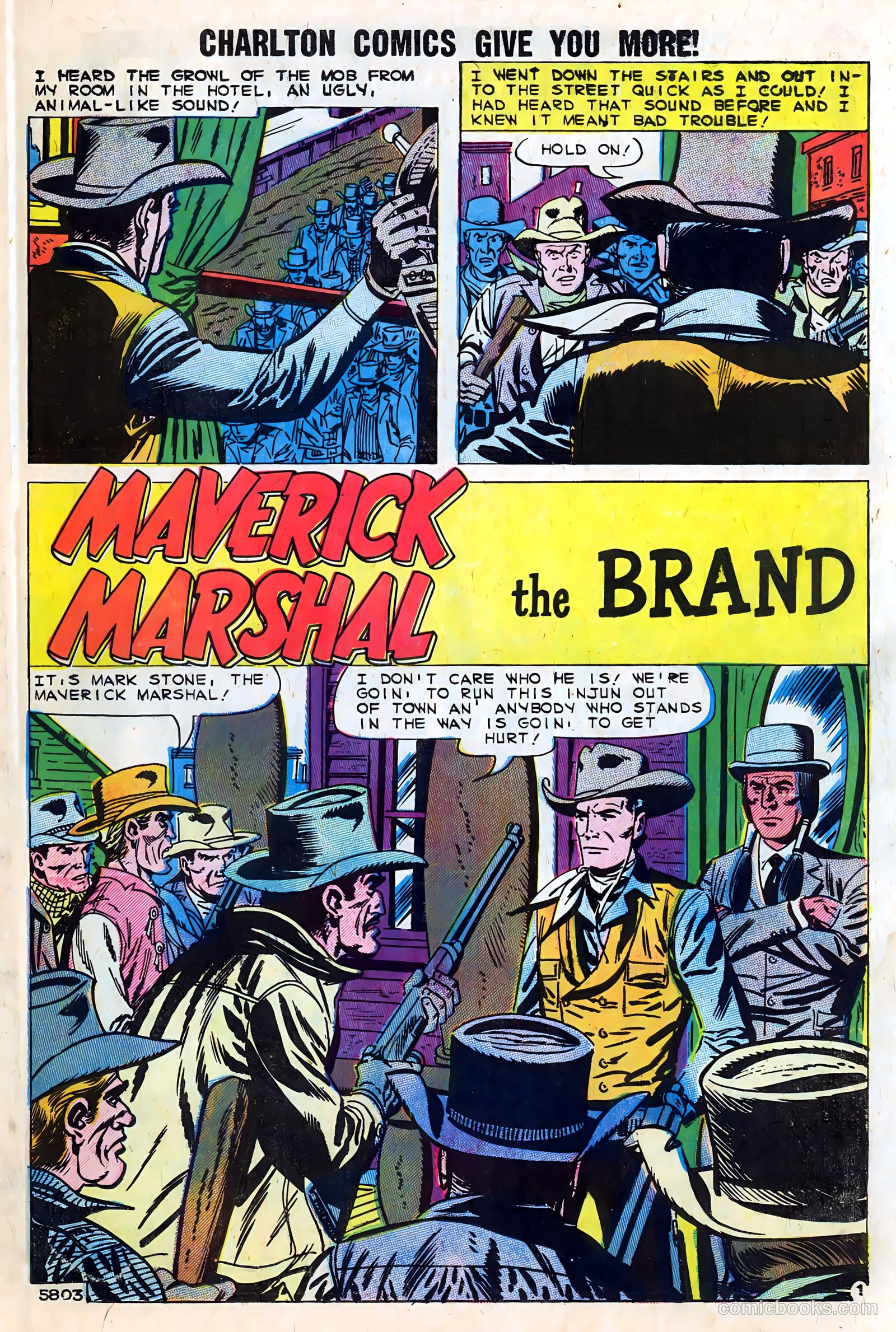 Sheriff of Tombstone #8 (1960) — page 23 of 36
