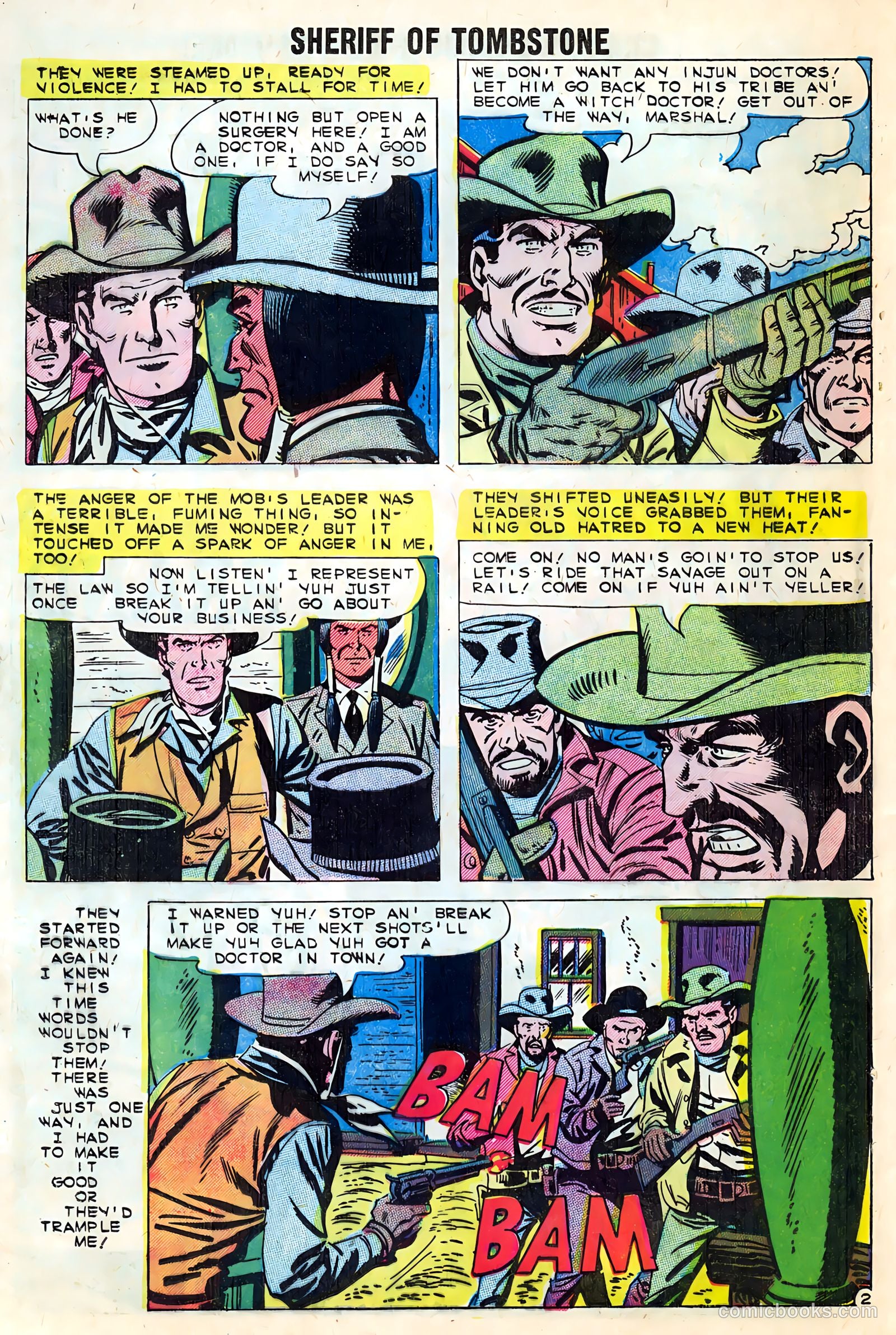 Sheriff of Tombstone #8 (1960) — page 24 of 36