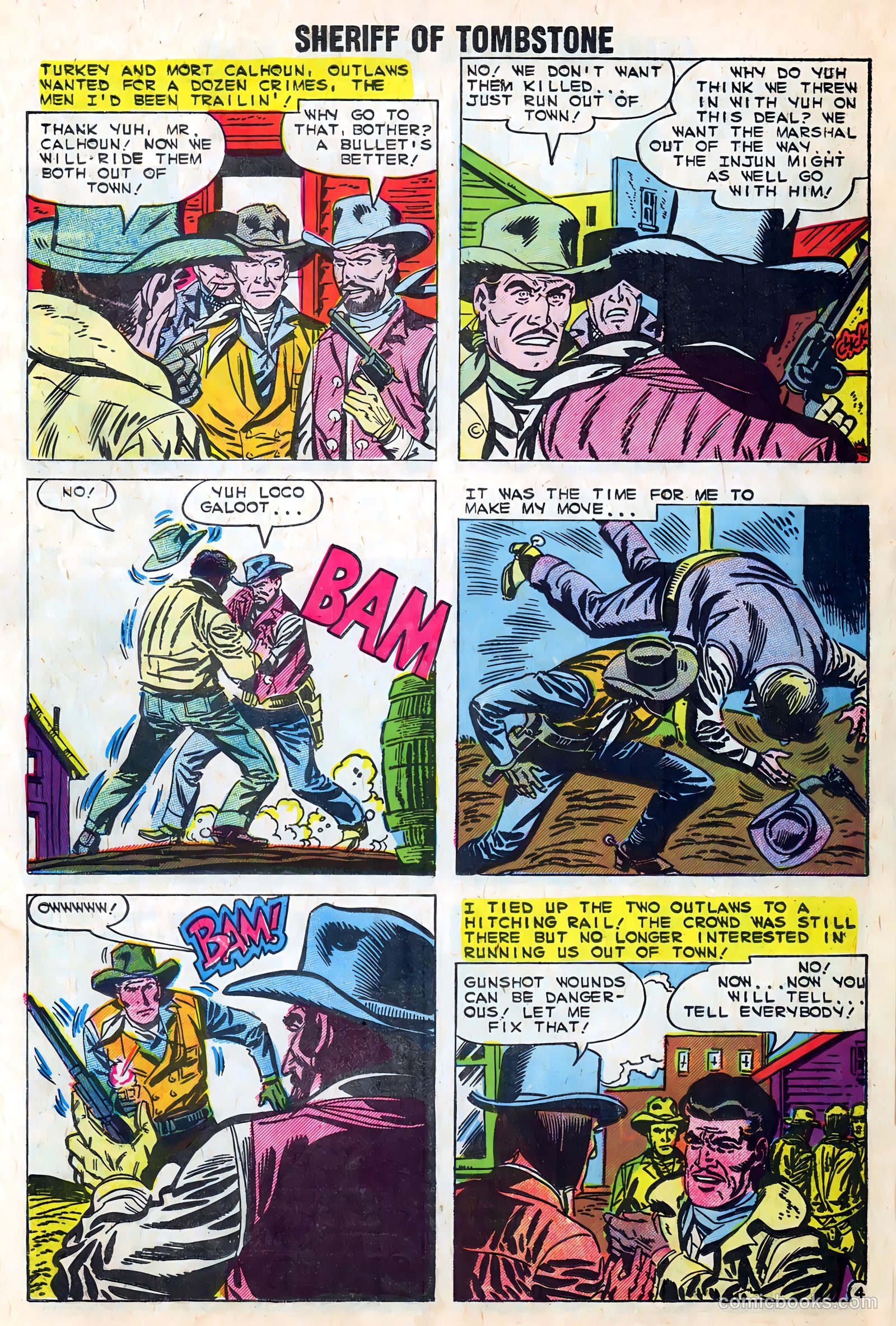 Sheriff of Tombstone #8 (1960) — page 26 of 36