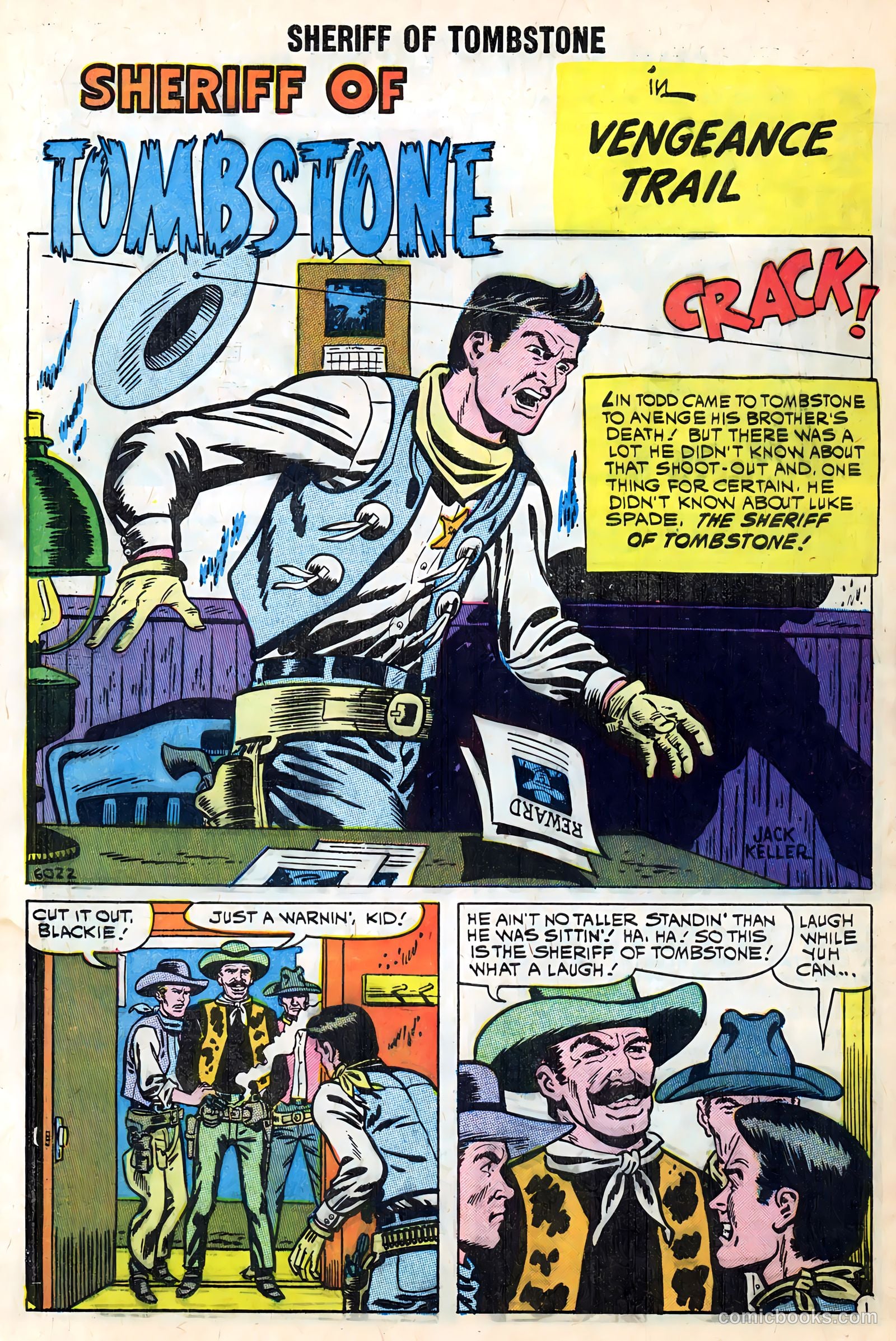 Sheriff of Tombstone #8 (1960) — page 28 of 36