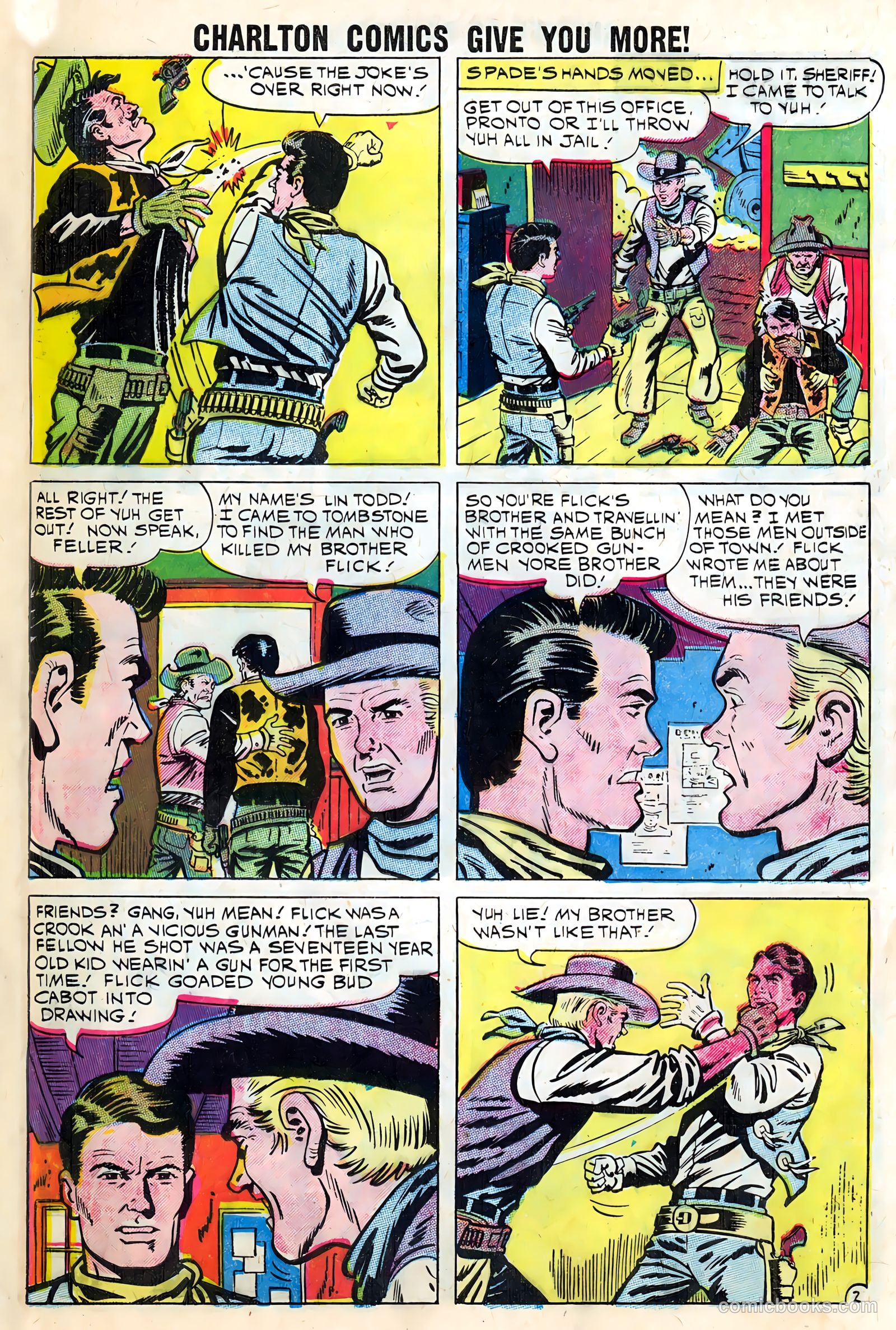 Sheriff of Tombstone #8 (1960) — page 29 of 36
