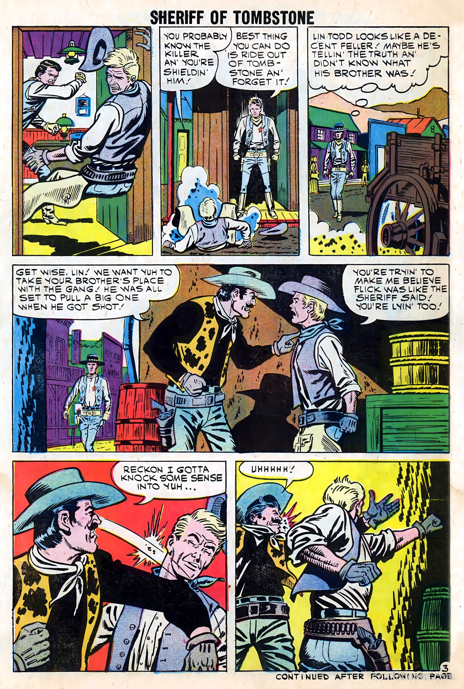 Sheriff of Tombstone #8 (1960) — page 30 of 36