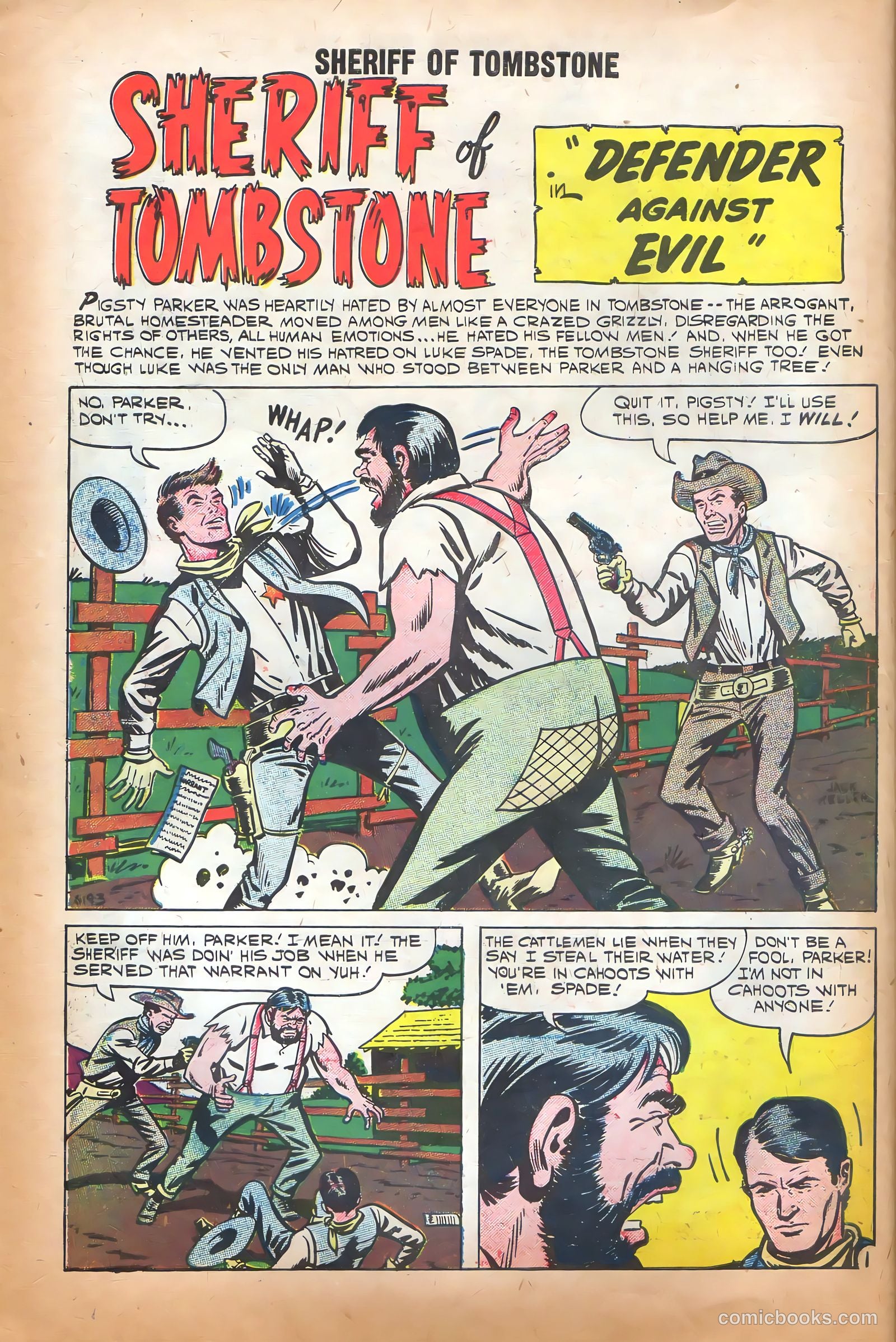 Sheriff of Tombstone #9 (1960) — page 10 of 36